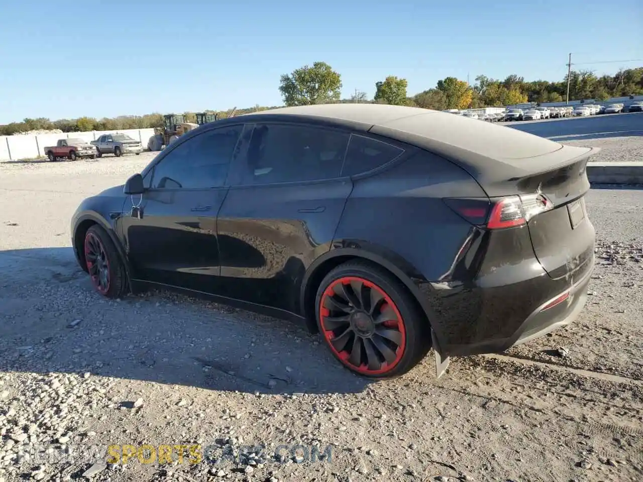 2 Photograph of a damaged car 7SAYGDEF8PF960278 TESLA MODEL Y 2023