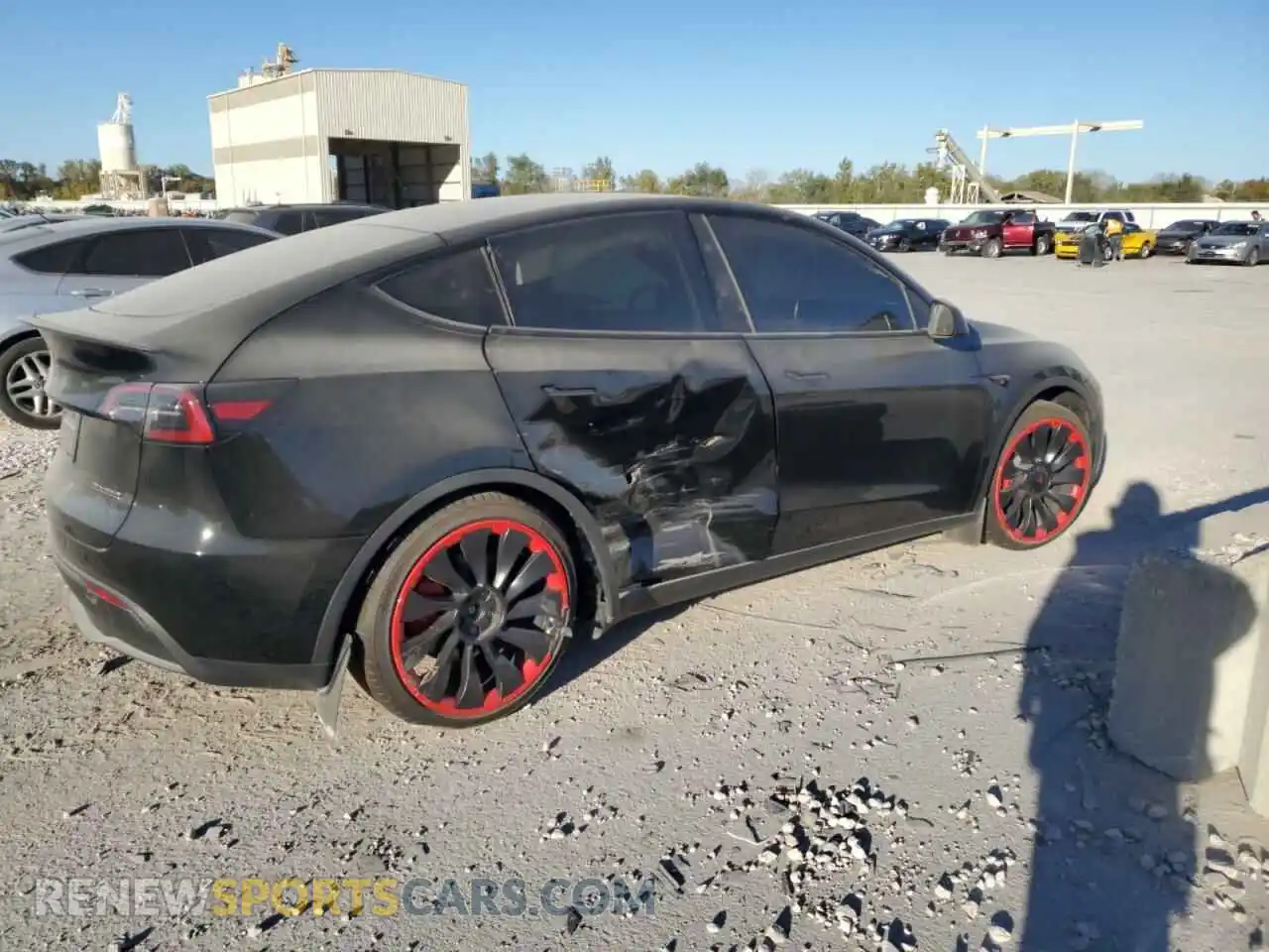 3 Photograph of a damaged car 7SAYGDEF8PF960278 TESLA MODEL Y 2023