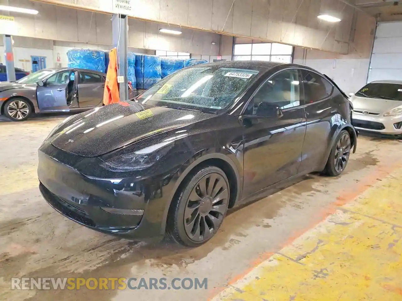 1 Photograph of a damaged car 7SAYGDEF8PF960748 TESLA MODEL Y 2023