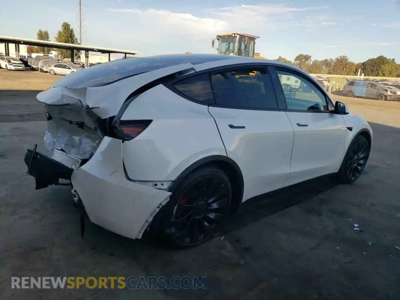 3 Photograph of a damaged car 7SAYGDEF9PF624087 TESLA MODEL Y 2023