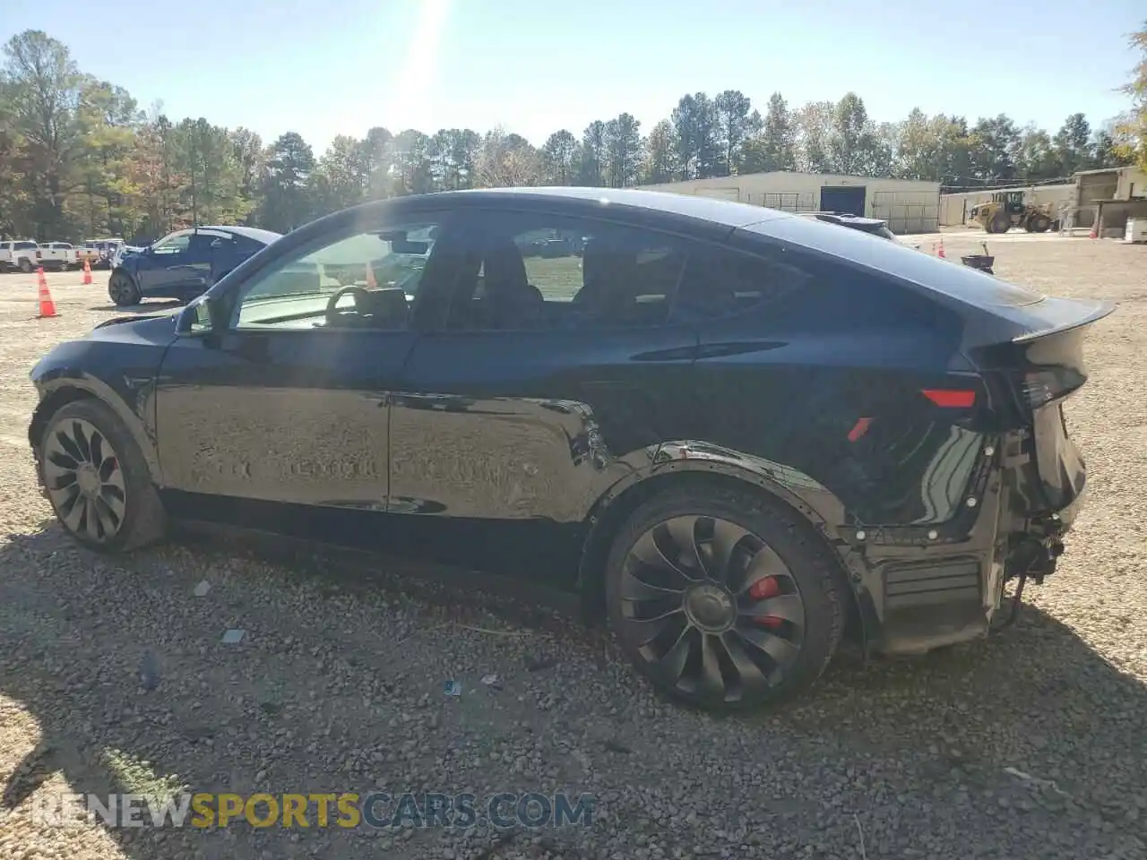 2 Photograph of a damaged car 7SAYGDEF9PF659647 TESLA MODEL Y 2023