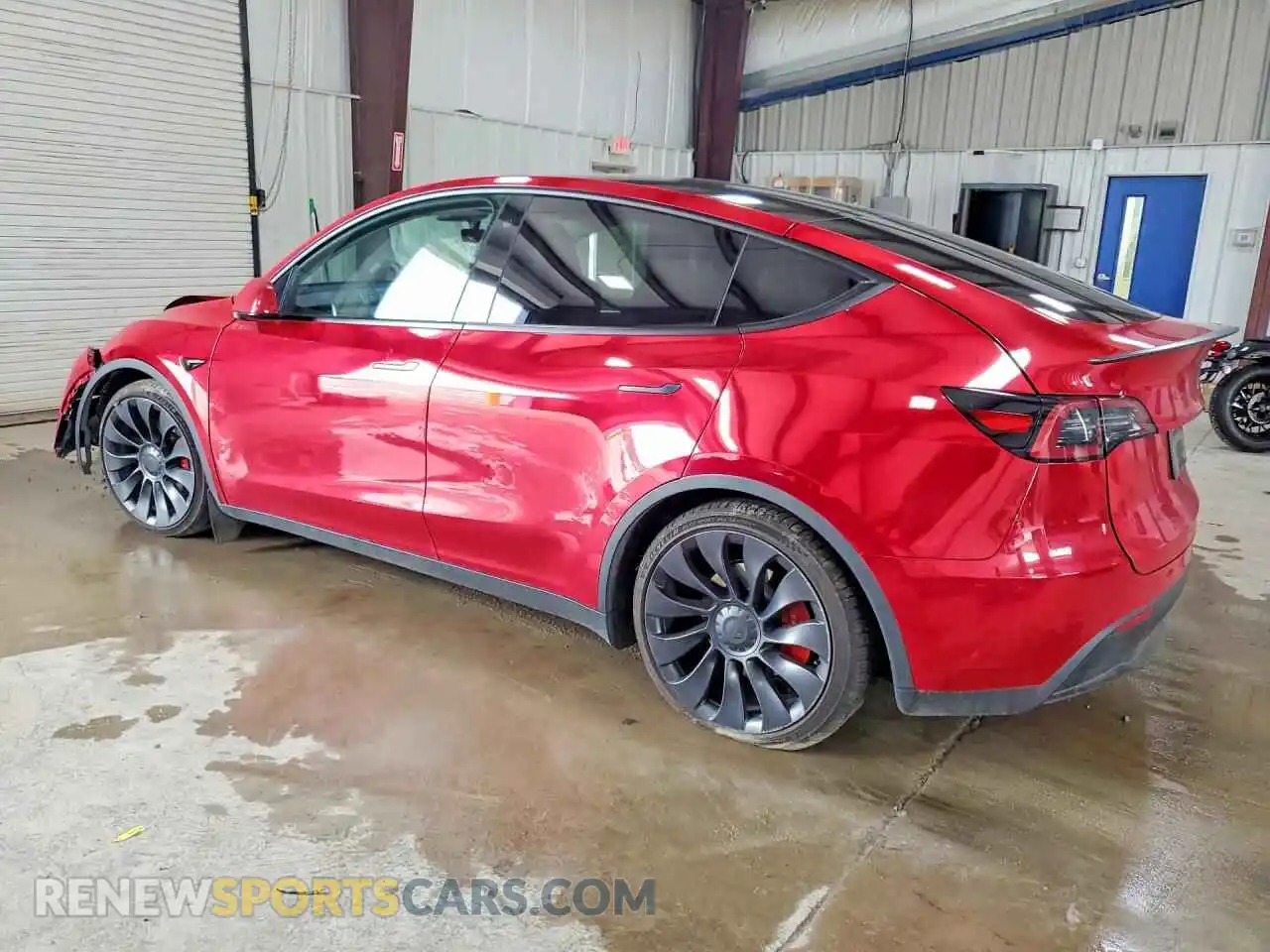 2 Photograph of a damaged car 7SAYGDEF9PF769548 TESLA MODEL Y 2023