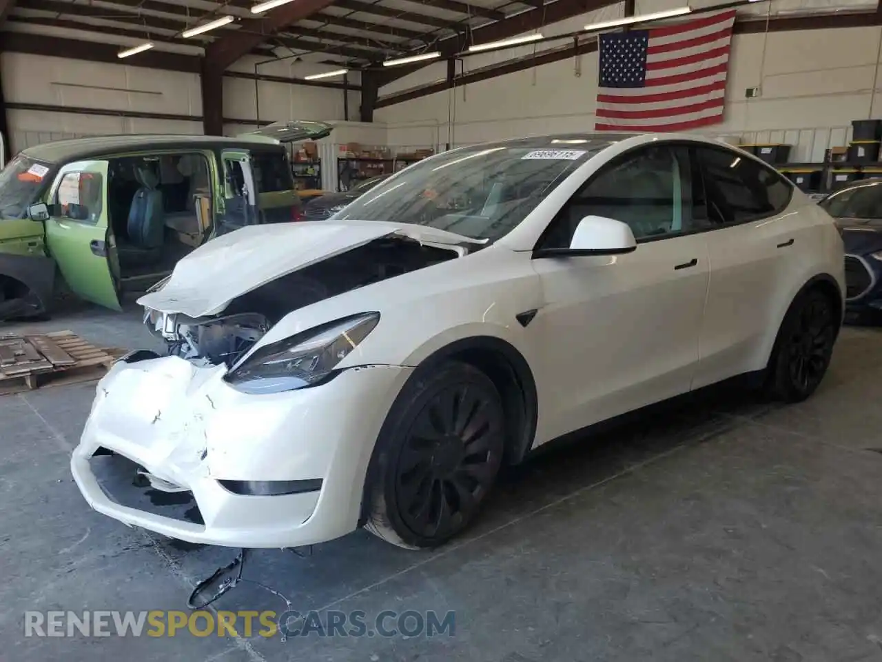 1 fotografías del automóvil dañado 7SAYGDEF9PF829103 TESLA MODEL Y 2023