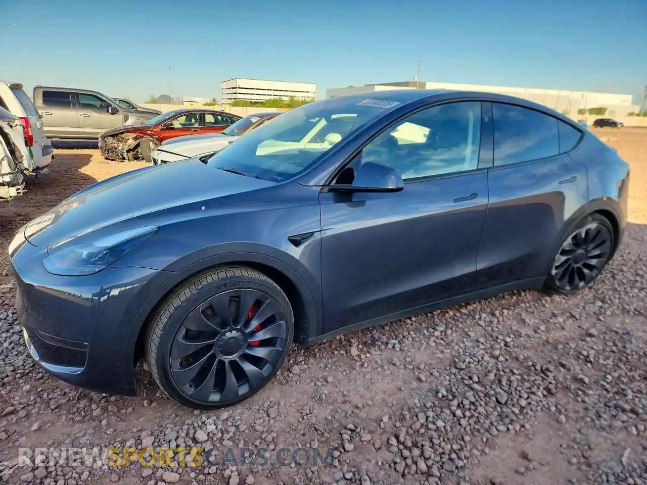 1 fotografías del automóvil dañado 7SAYGDEF9PF859377 TESLA MODEL Y 2023