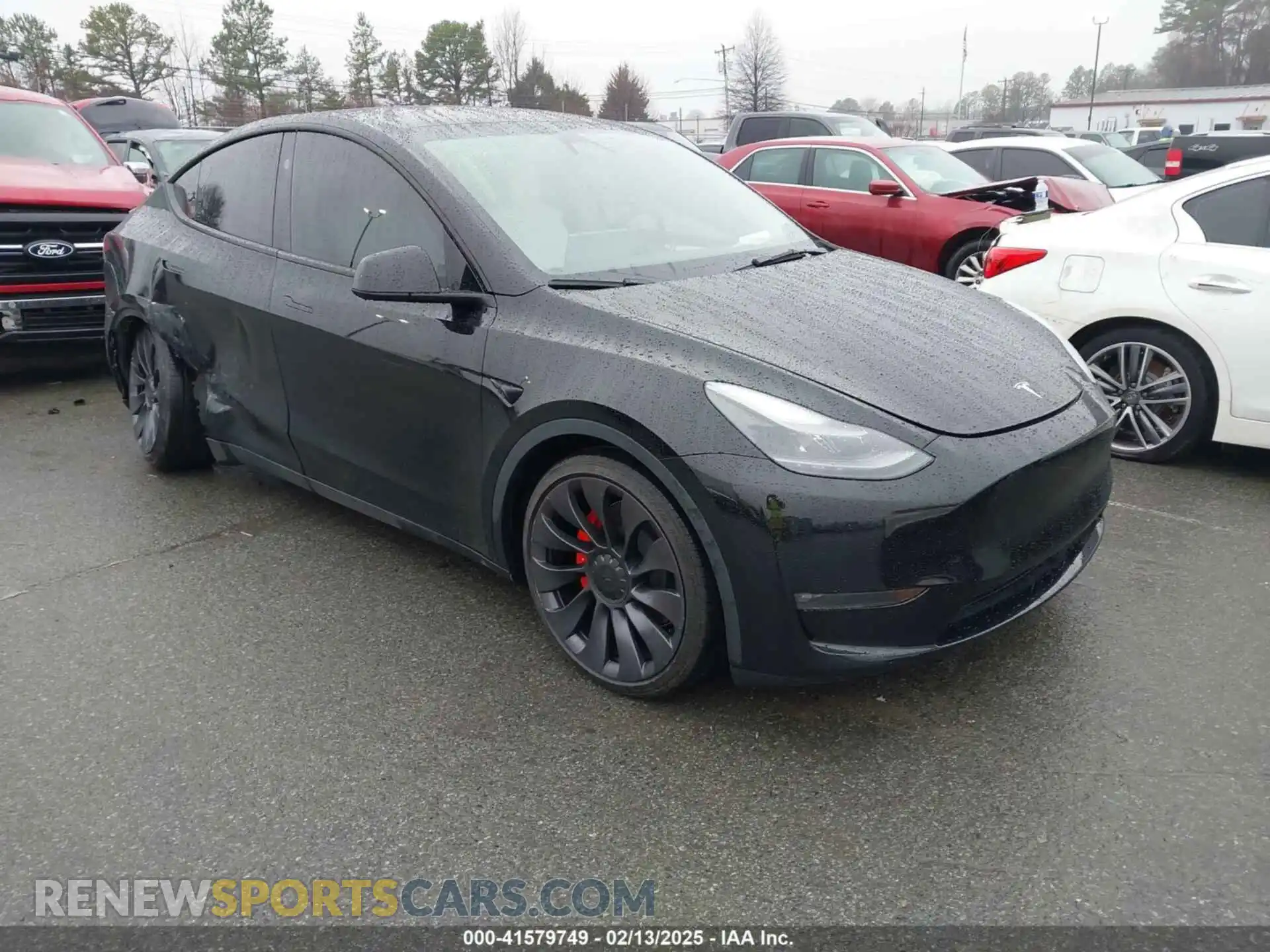 1 Photograph of a damaged car 7SAYGDEF9PF862456 TESLA MODEL Y 2023