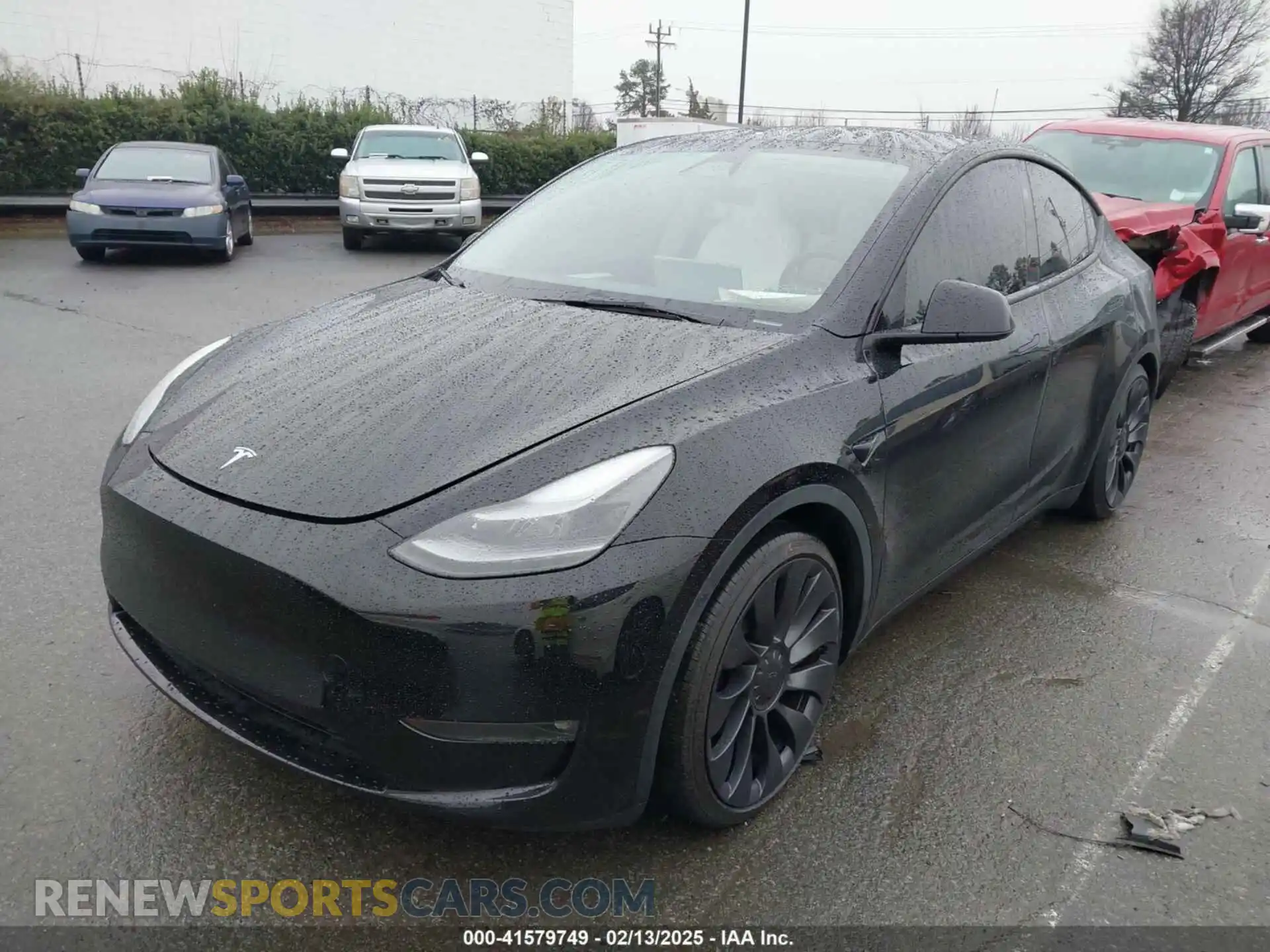 2 Photograph of a damaged car 7SAYGDEF9PF862456 TESLA MODEL Y 2023