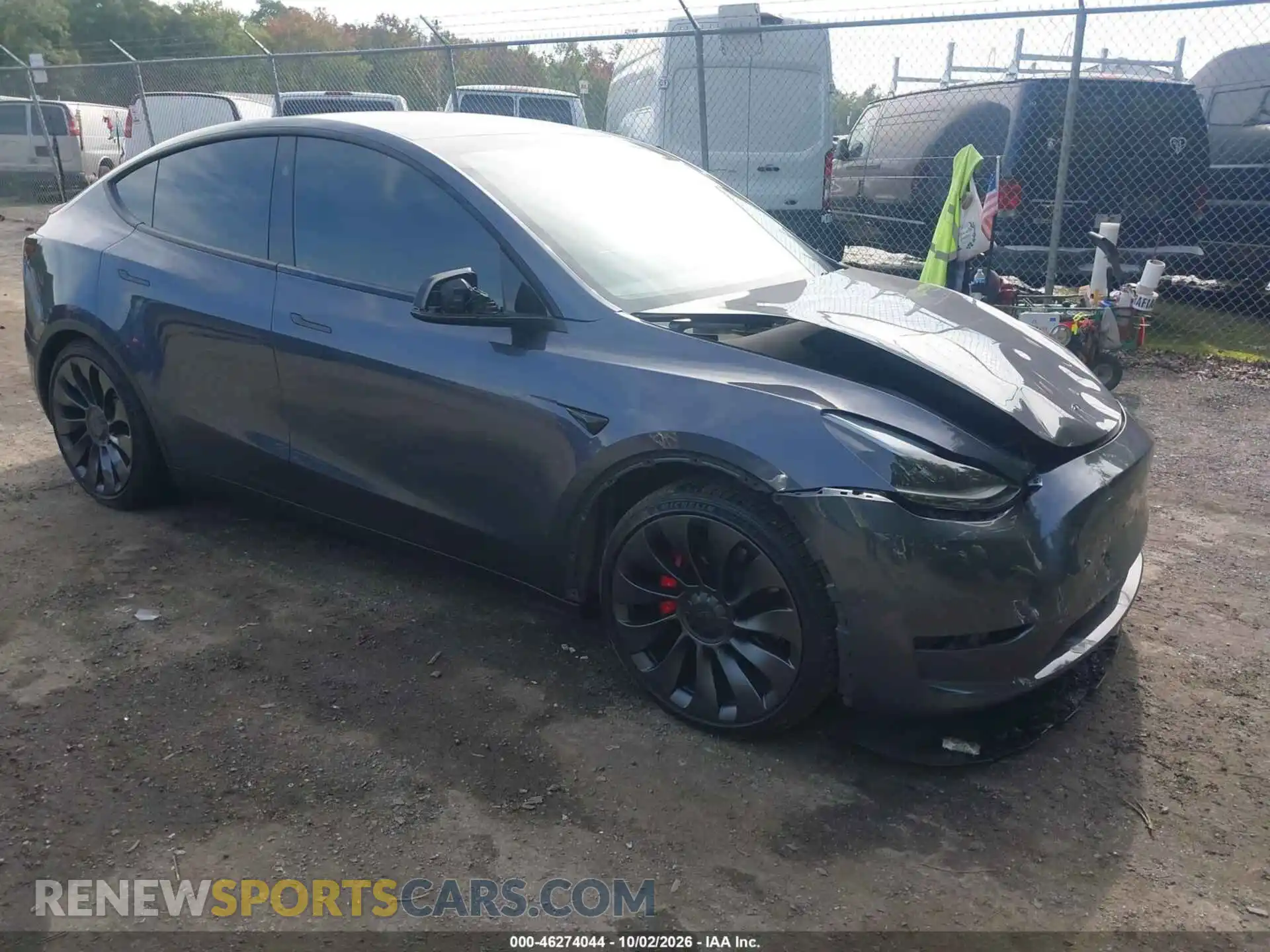 1 Photograph of a damaged car 7SAYGDEF9PF964954 TESLA MODEL Y 2023