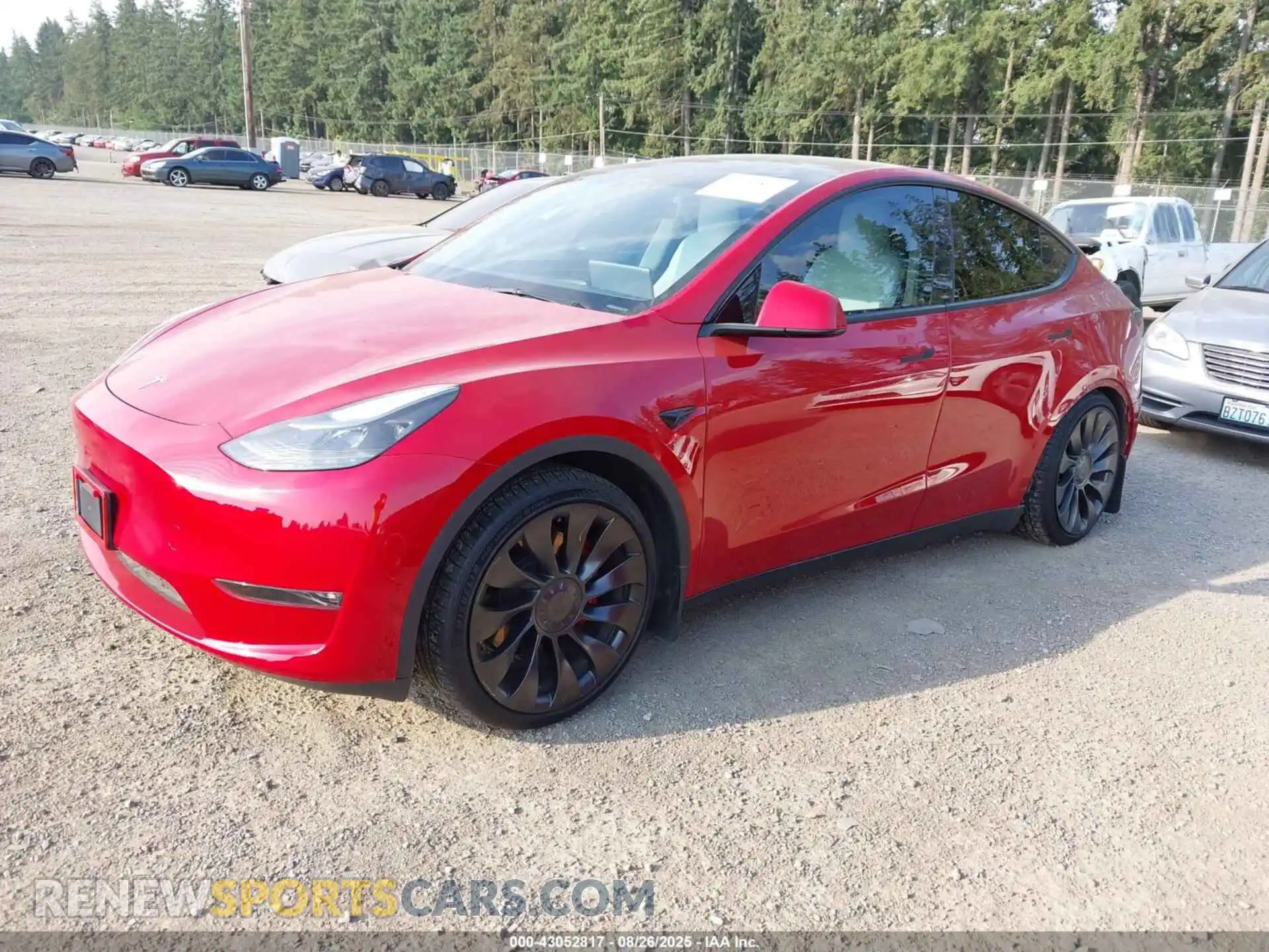 2 Photograph of a damaged car 7SAYGDEF9PF968423 TESLA MODEL Y 2023