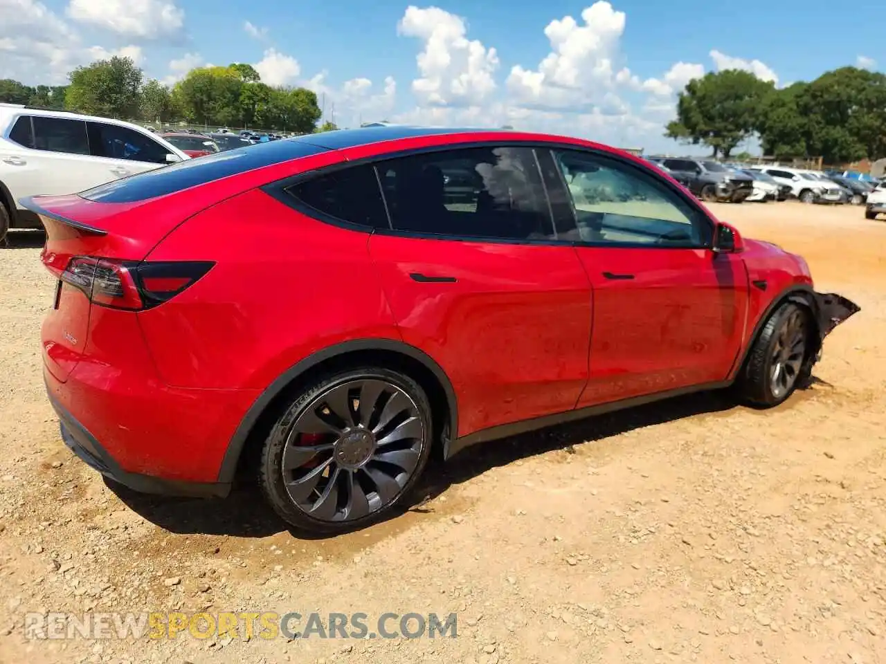 3 Photograph of a damaged car 7SAYGDEF9PF978465 TESLA MODEL Y 2023