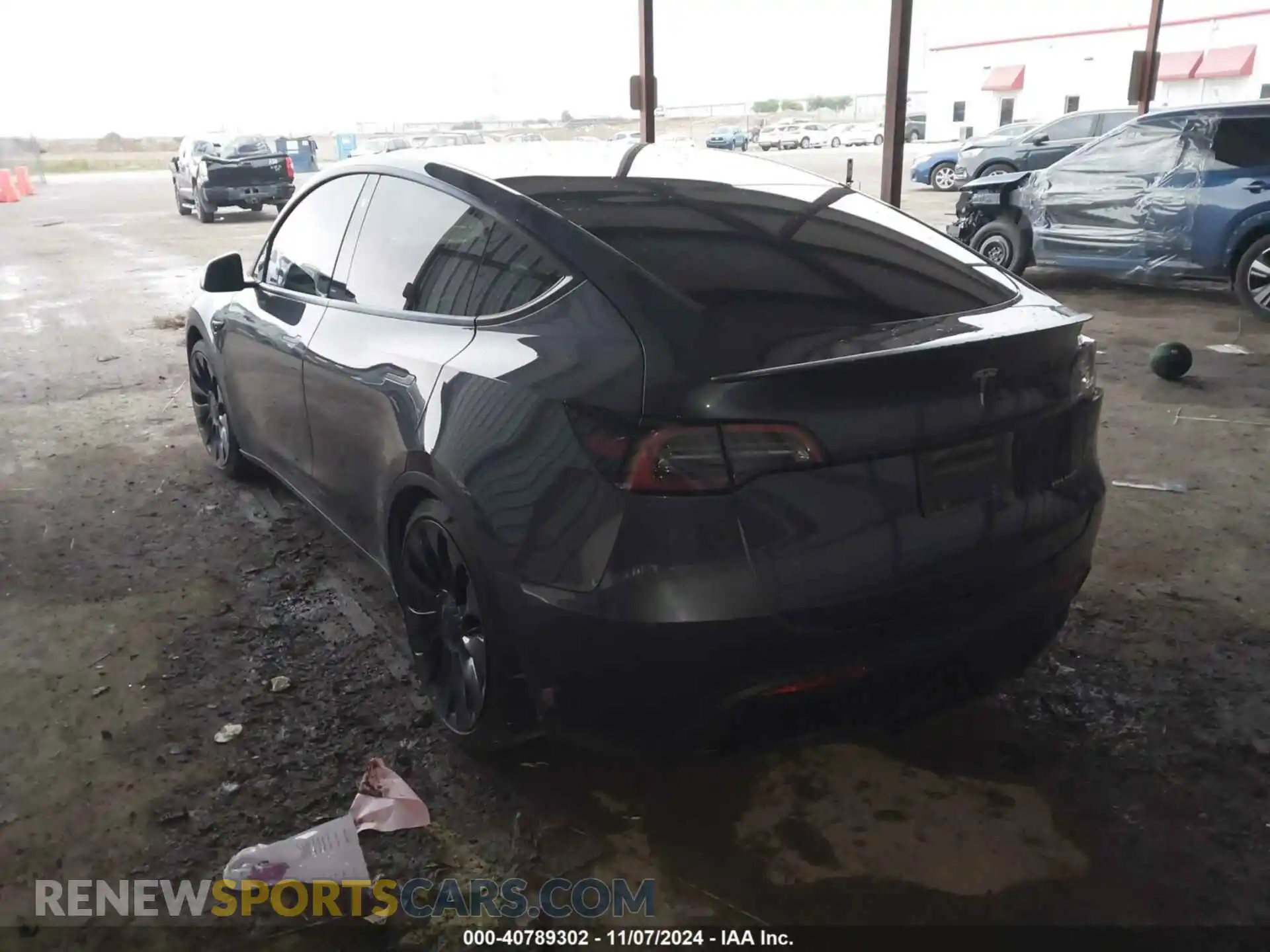3 Photograph of a damaged car 7SAYGDEFXPF597871 TESLA MODEL Y 2023