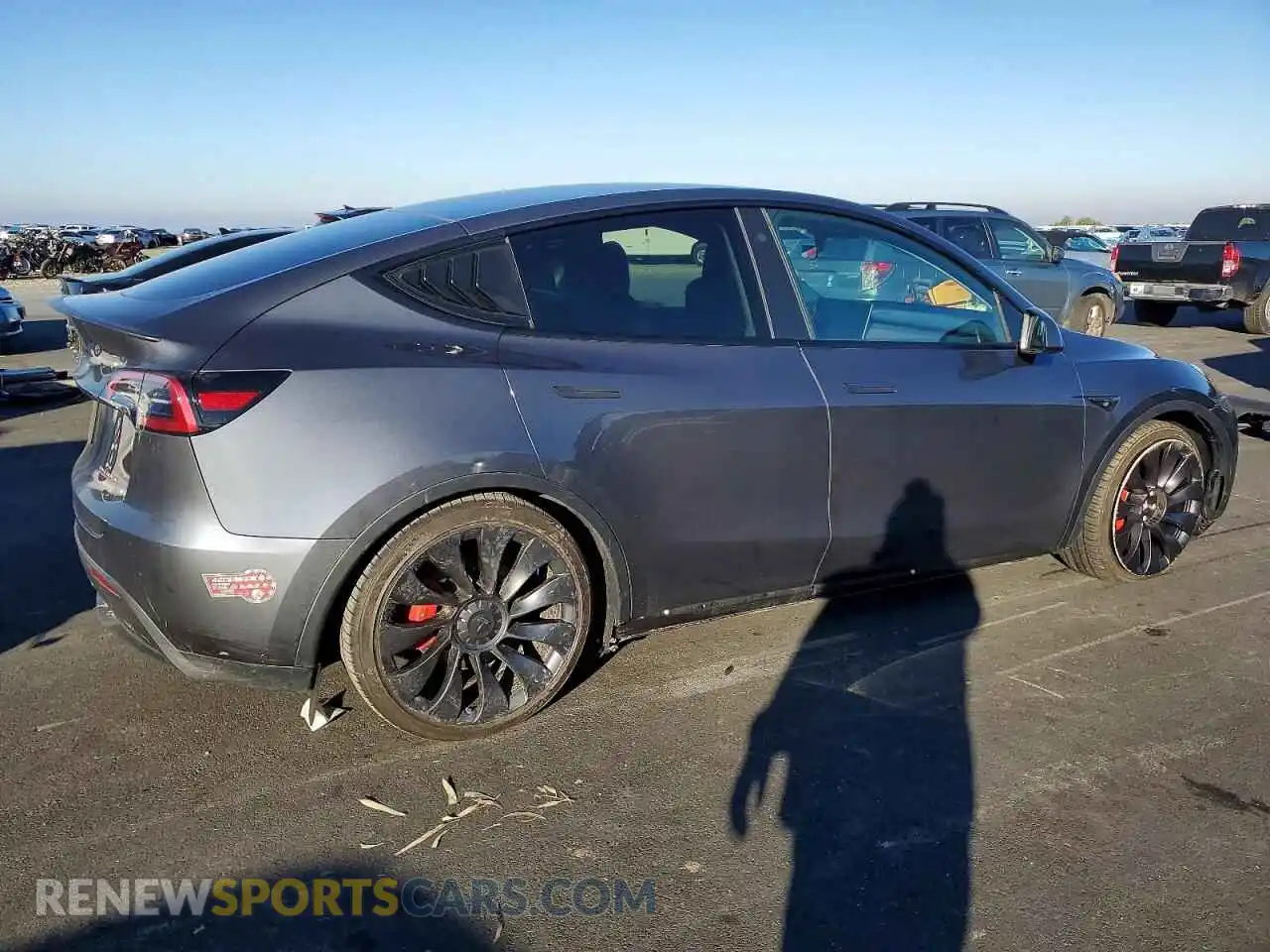 3 Photograph of a damaged car 7SAYGDEFXPF603054 TESLA MODEL Y 2023