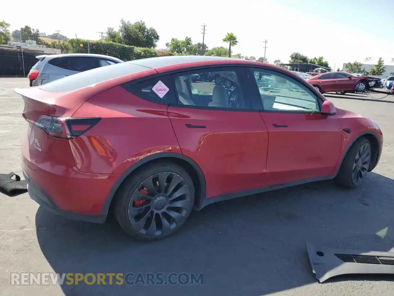 3 Photograph of a damaged car 7SAYGDEFXPF663352 TESLA MODEL Y 2023