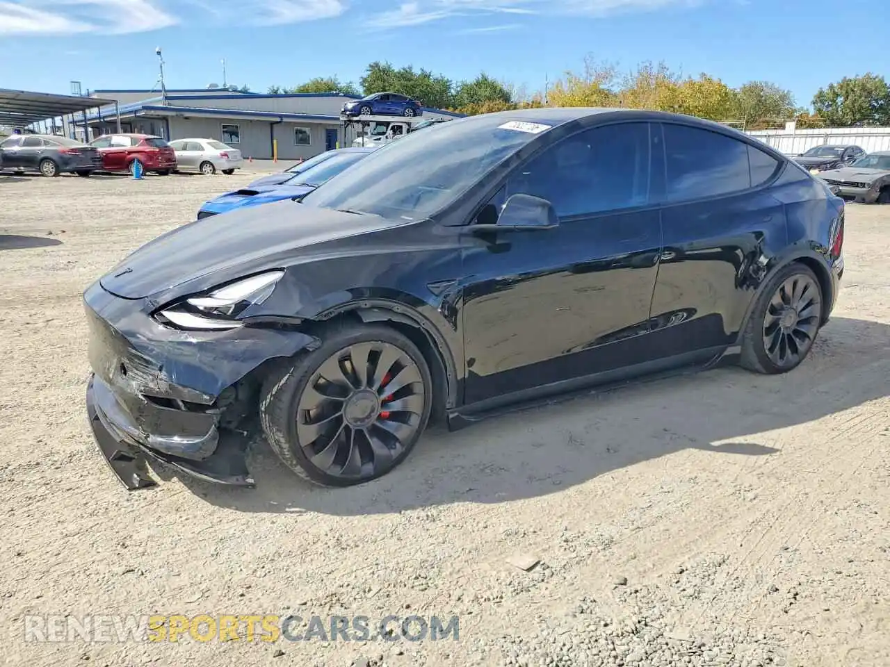 1 fotografías del automóvil dañado 7SAYGDEFXPF702988 TESLA MODEL Y 2023