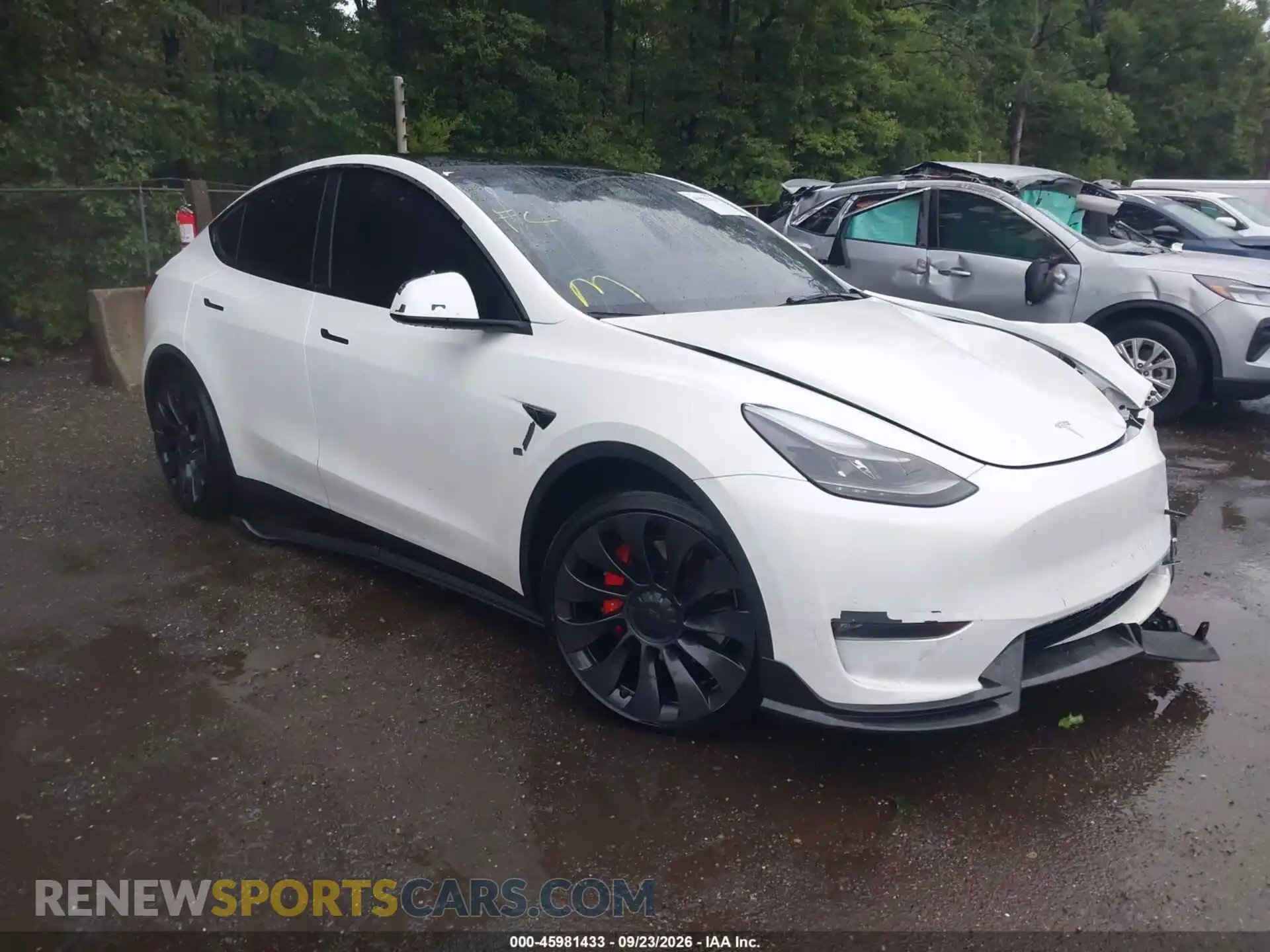 1 Photograph of a damaged car 7SAYGDEFXPF708340 TESLA MODEL Y 2023