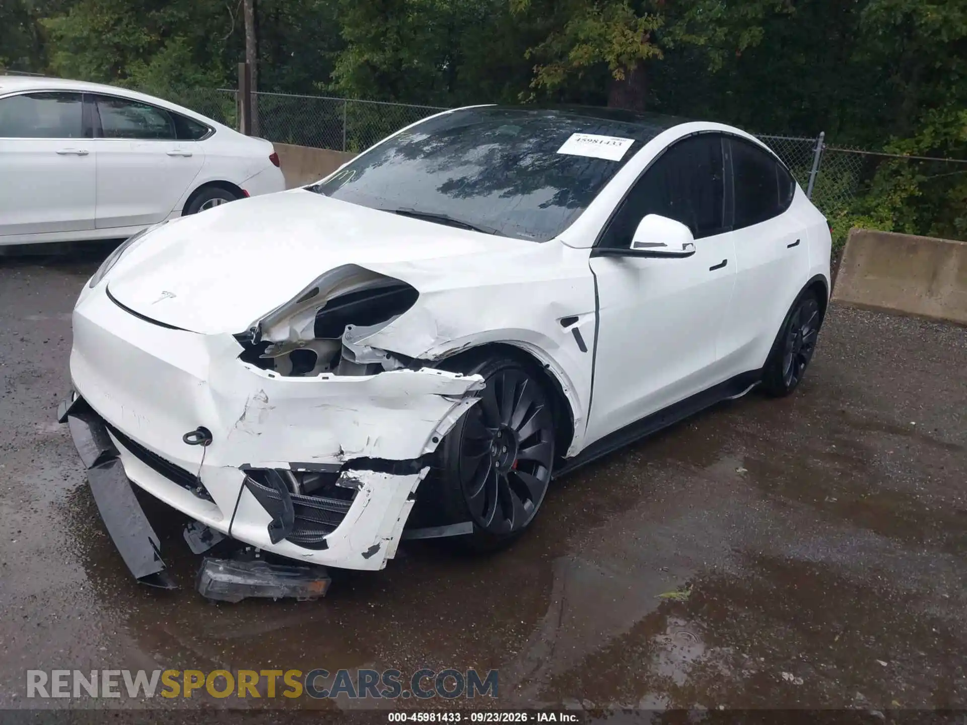 2 Photograph of a damaged car 7SAYGDEFXPF708340 TESLA MODEL Y 2023