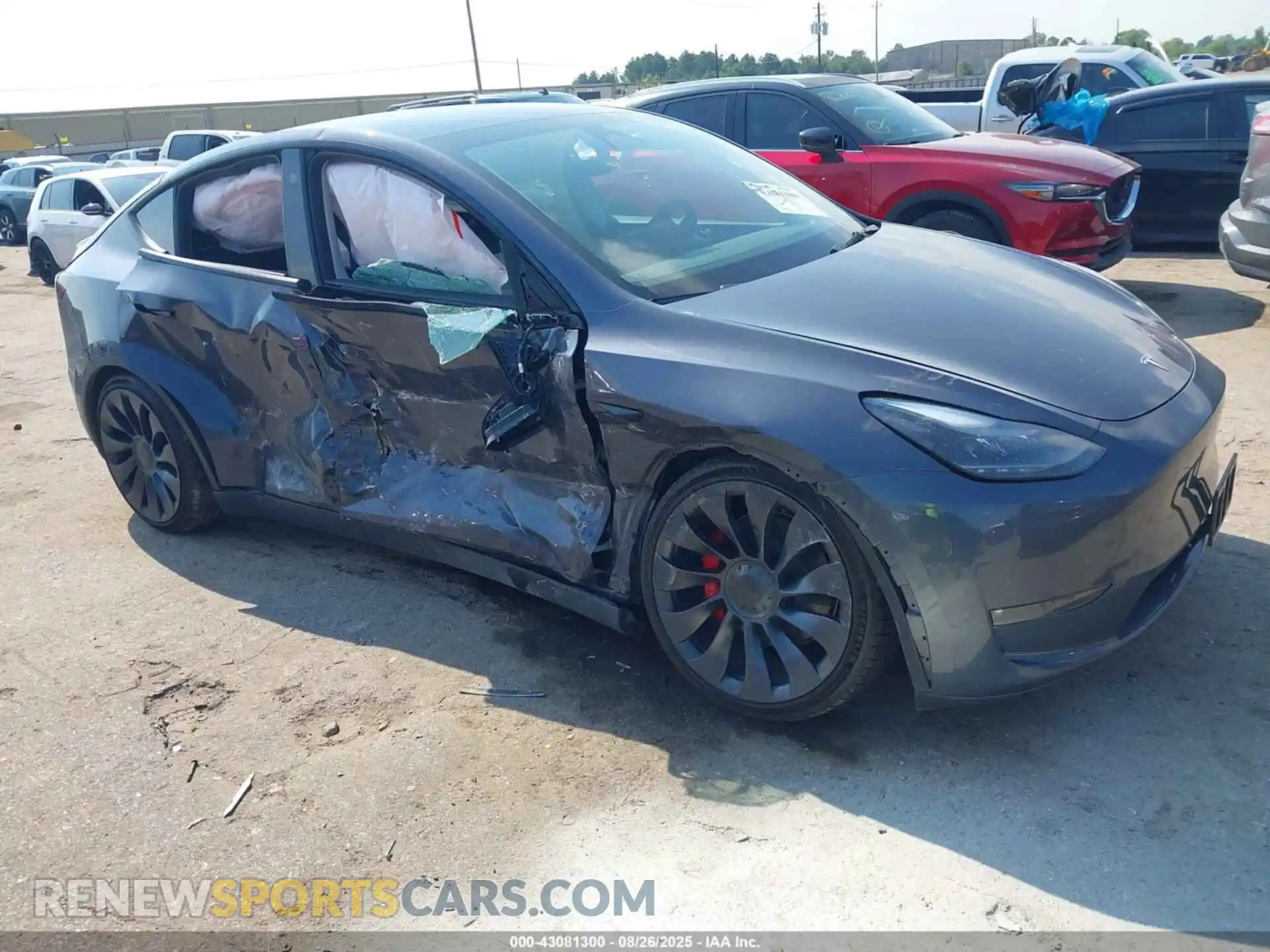 1 Photograph of a damaged car 7SAYGDEFXPF711562 TESLA MODEL Y 2023