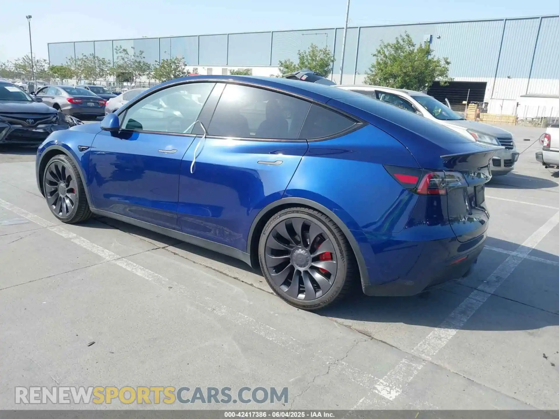 3 Фотография поврежденного автомобиля 7SAYGDEFXPF712033 TESLA MODEL Y 2023