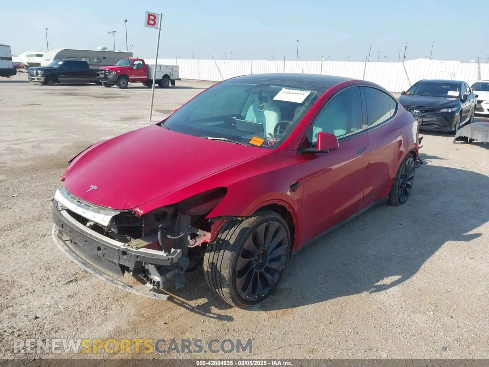 2 Photograph of a damaged car 7SAYGDEFXPF714770 TESLA MODEL Y 2023