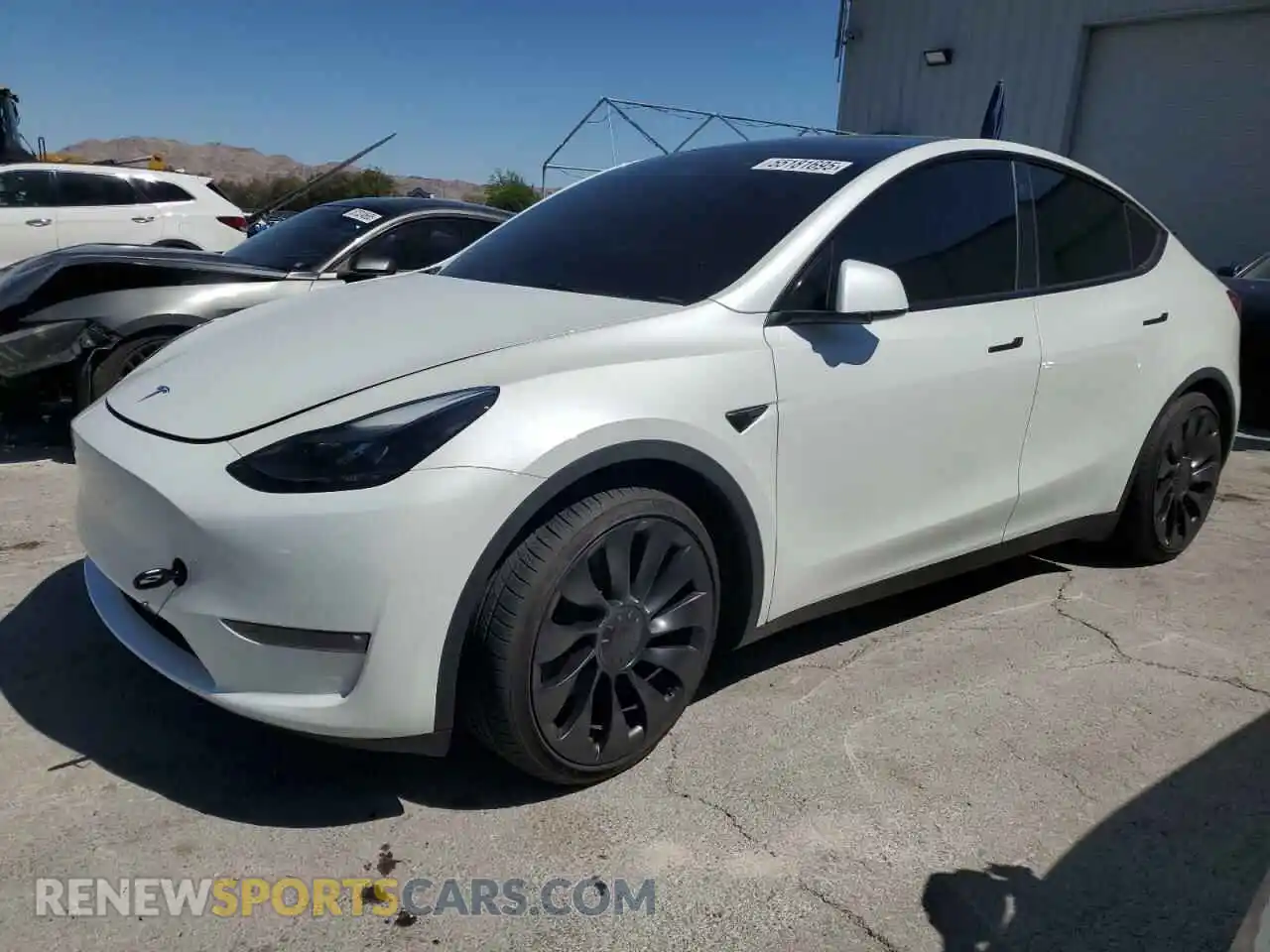 1 Photograph of a damaged car 7SAYGDEFXPF782101 TESLA MODEL Y 2023