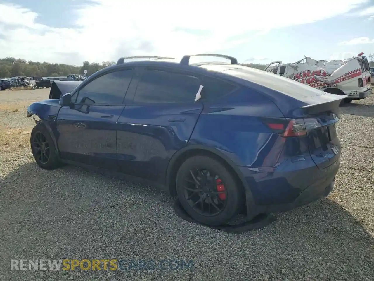 2 Photograph of a damaged car 7SAYGDEFXPF787881 TESLA MODEL Y 2023