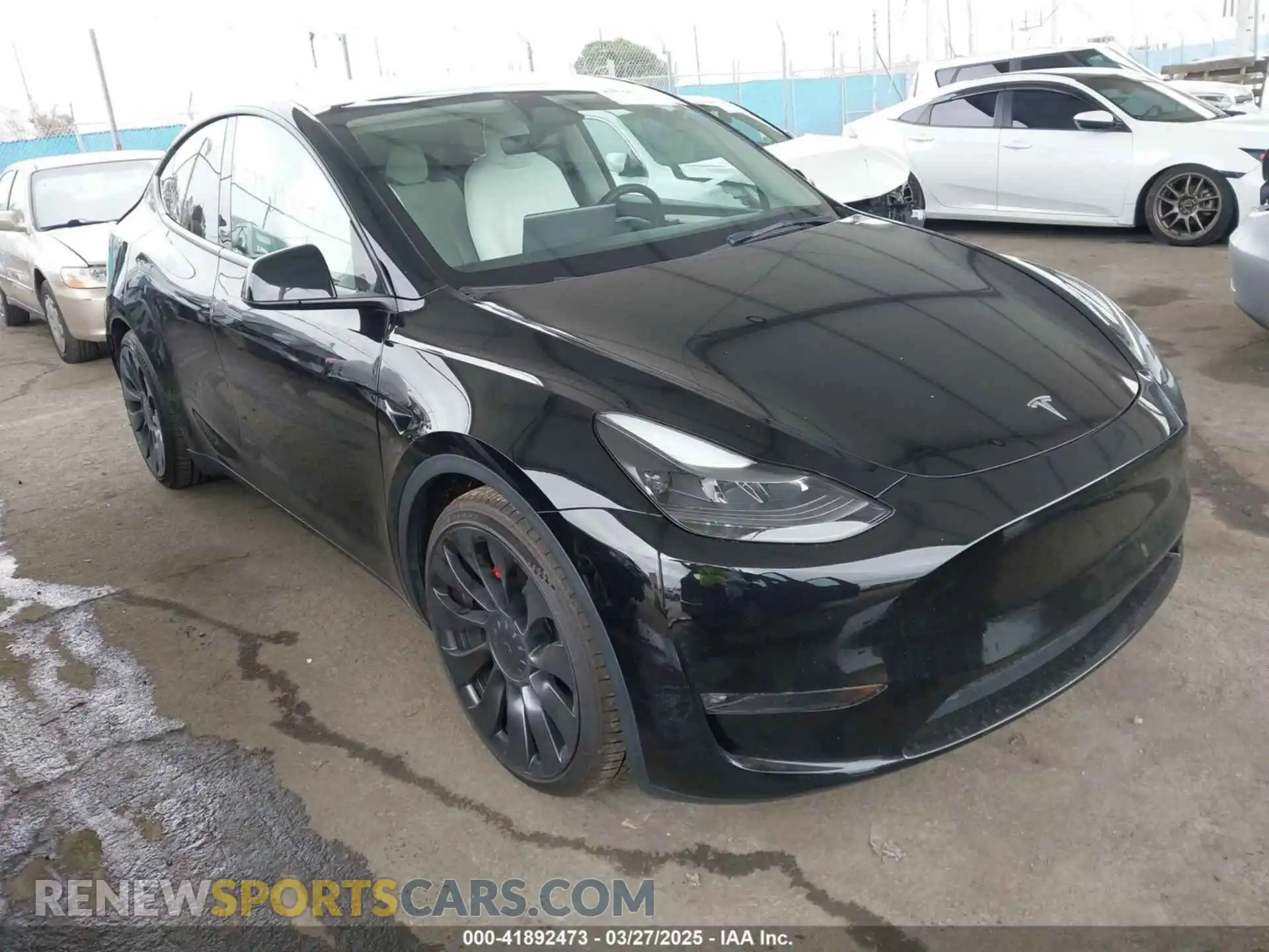 1 fotografías del automóvil dañado 7SAYGDEFXPF833273 TESLA MODEL Y 2023