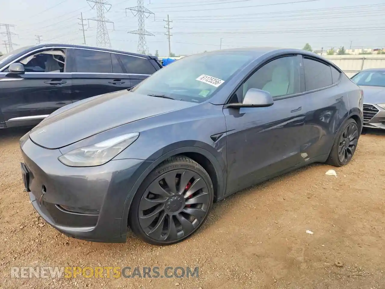1 Photograph of a damaged car 7SAYGDEFXPF858898 TESLA MODEL Y 2023