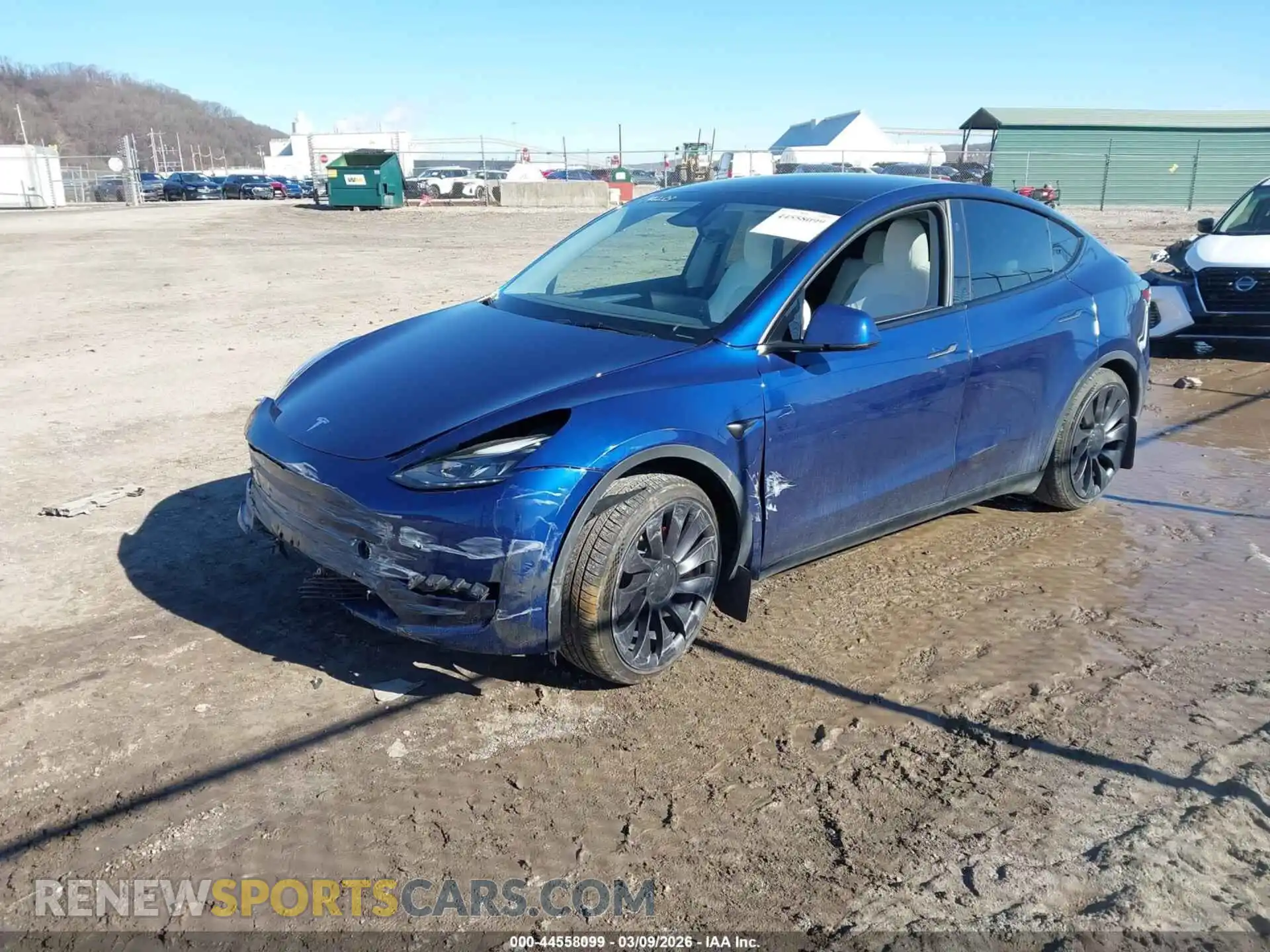 2 Photograph of a damaged car 7SAYGDEFXPF870940 TESLA MODEL Y 2023