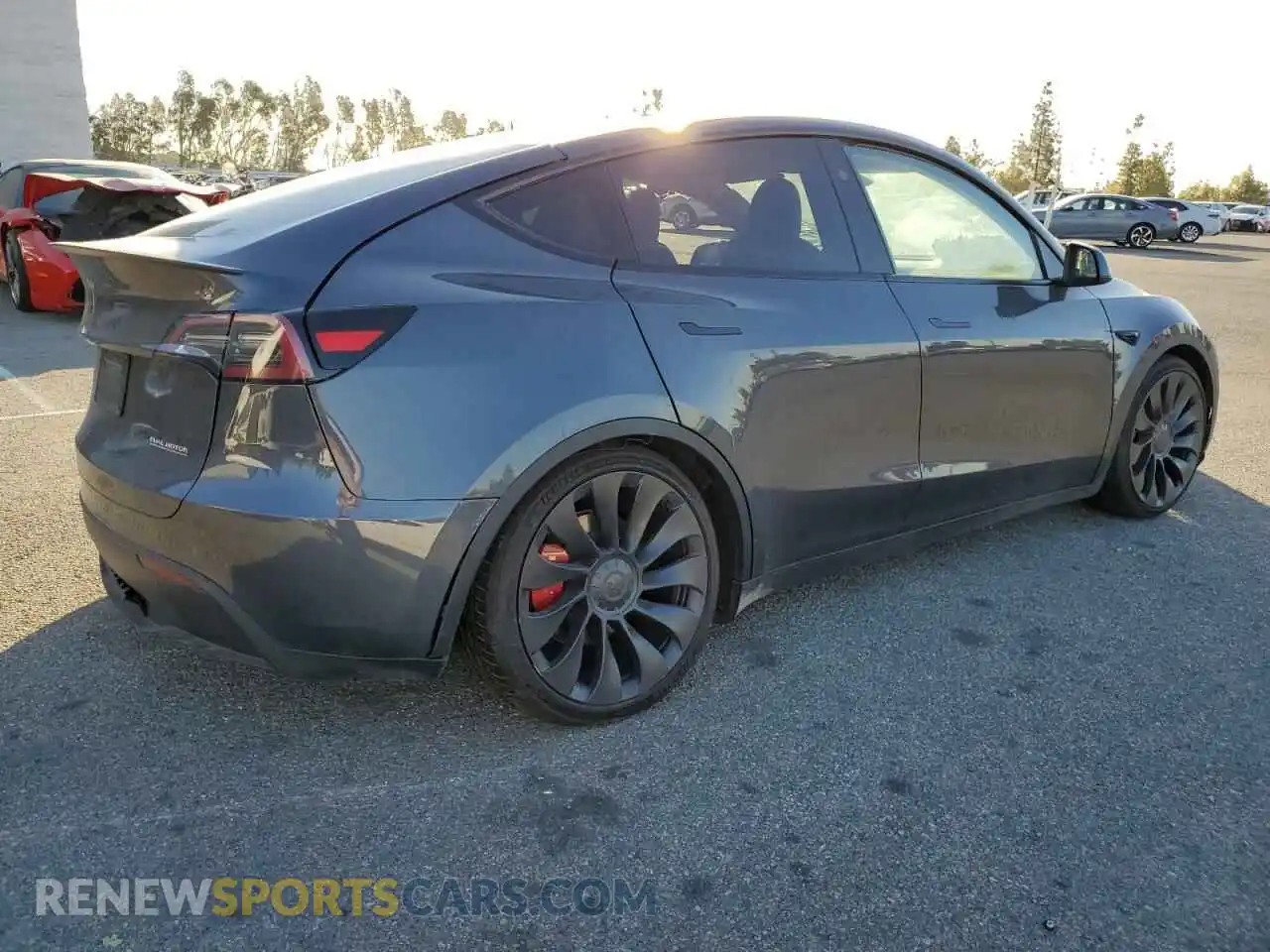 3 Photograph of a damaged car 7SAYGDEFXPF917321 TESLA MODEL Y 2023