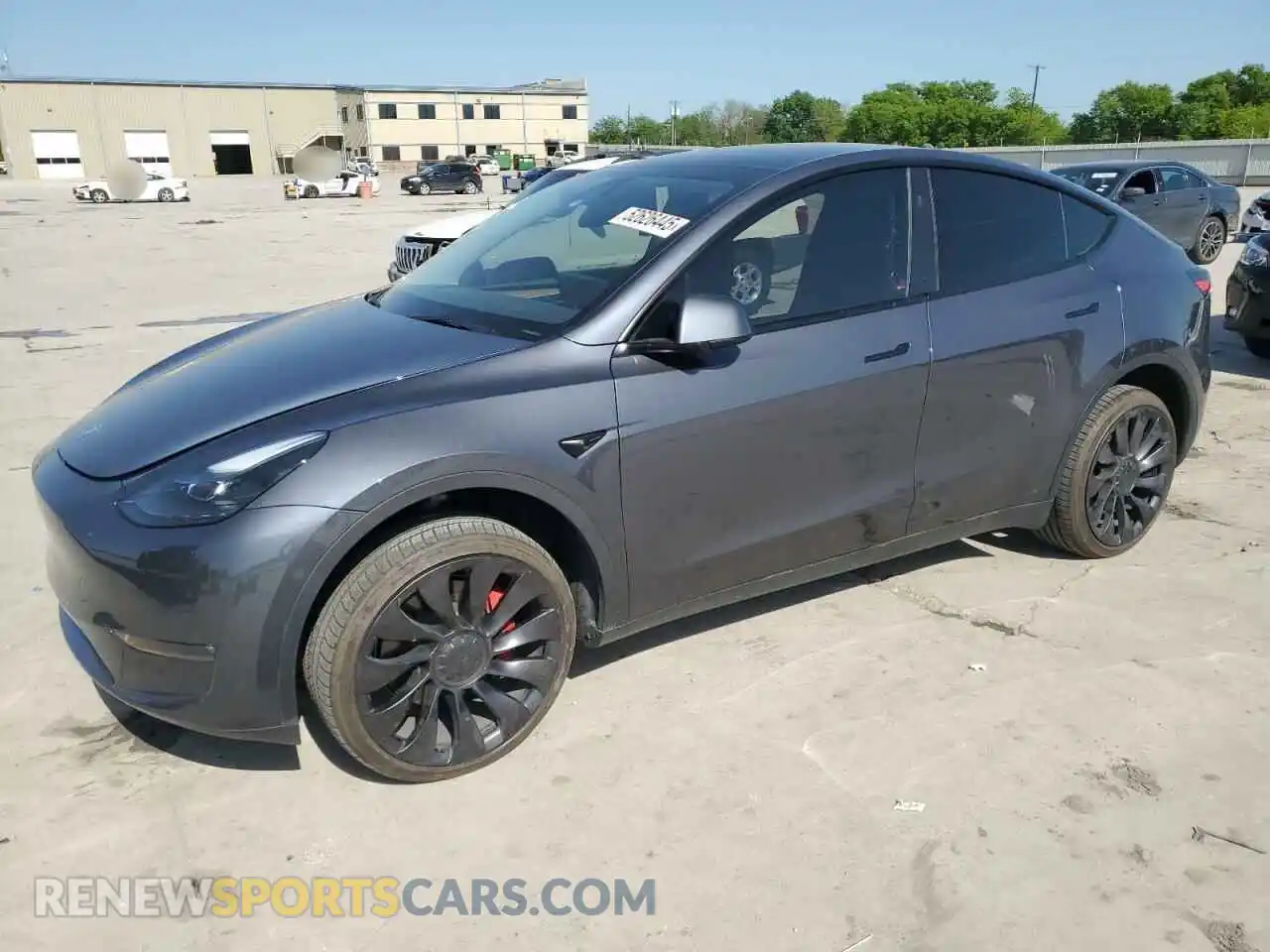1 Фотография поврежденного автомобиля 7SAYGDEFXPF935981 TESLA MODEL Y 2023