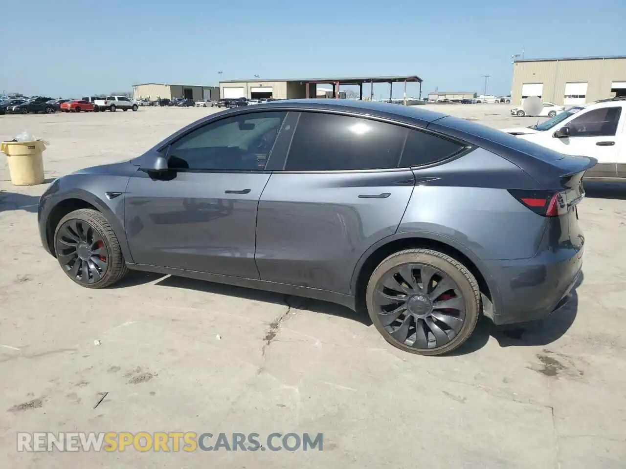 2 Фотография поврежденного автомобиля 7SAYGDEFXPF935981 TESLA MODEL Y 2023
