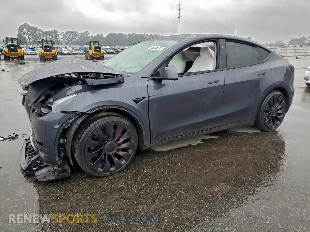 1 Photograph of a damaged car 7SAYGDEFXPF938976 TESLA MODEL Y 2023