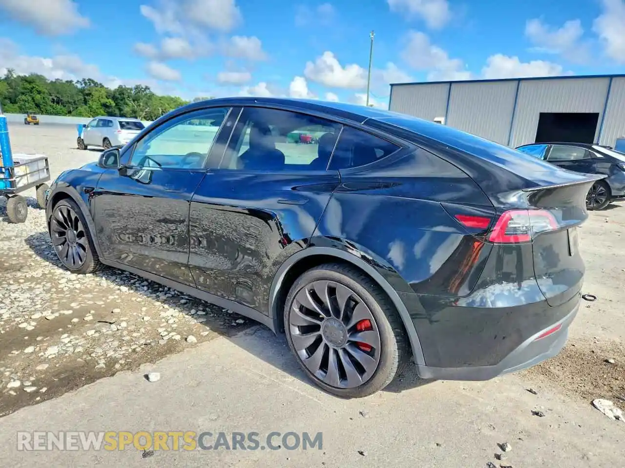 2 Фотография поврежденного автомобиля 7SAYGDEFXPF941571 TESLA MODEL Y 2023