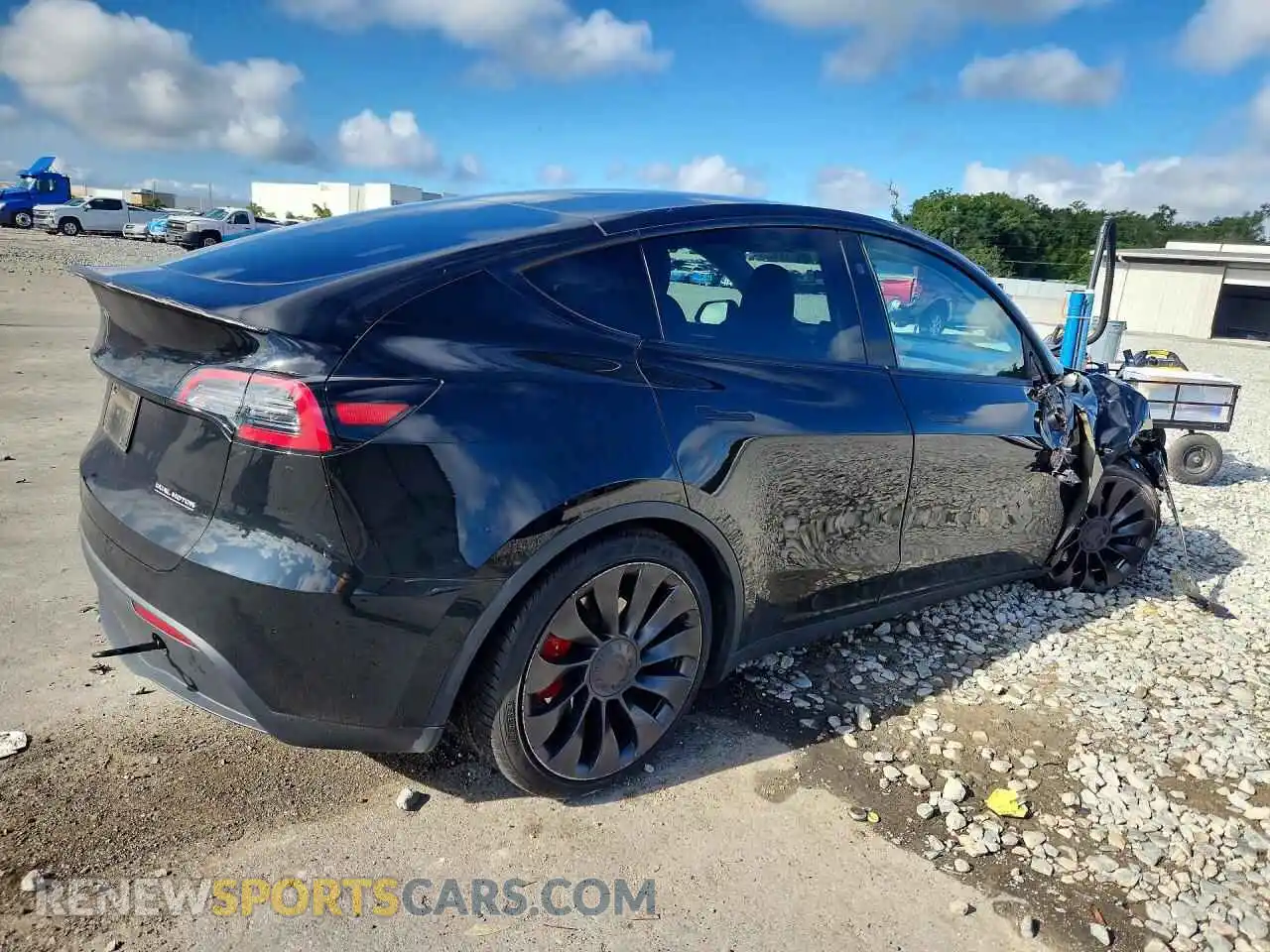 3 Фотография поврежденного автомобиля 7SAYGDEFXPF941571 TESLA MODEL Y 2023