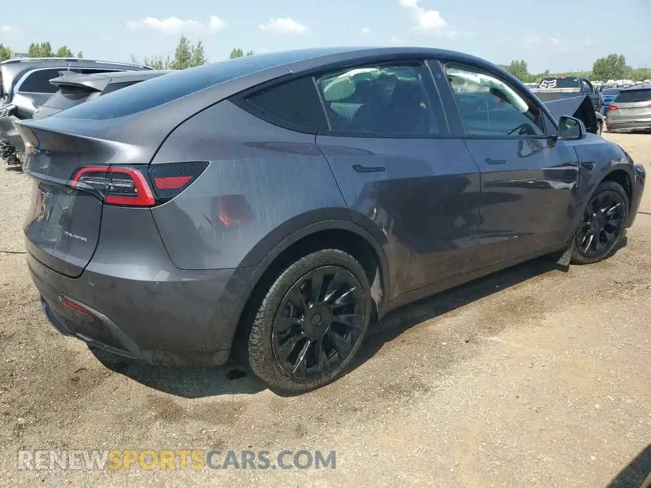 3 Photograph of a damaged car LRWYGDEE0PC162050 TESLA MODEL Y 2023