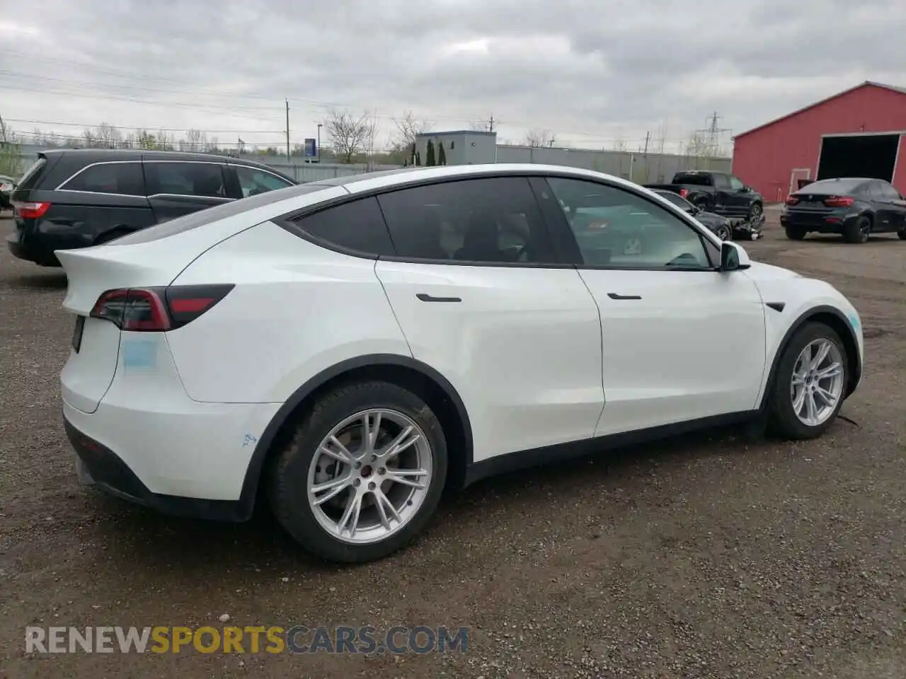 3 Photograph of a damaged car LRWYGDFD4PC929579 TESLA MODEL Y 2023