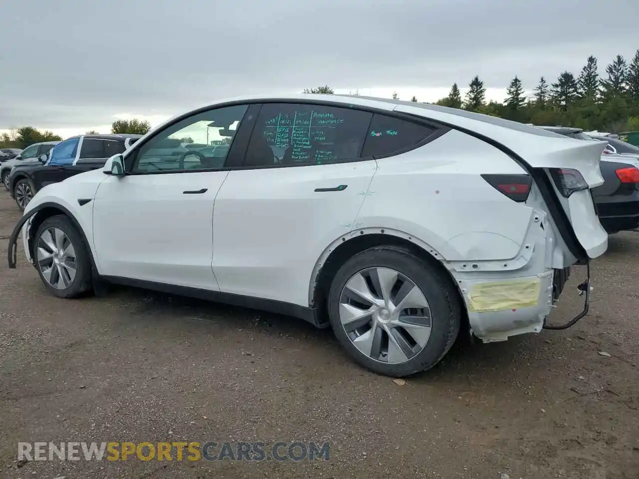 2 Photograph of a damaged car LRWYGDFD5PC901807 TESLA MODEL Y 2023