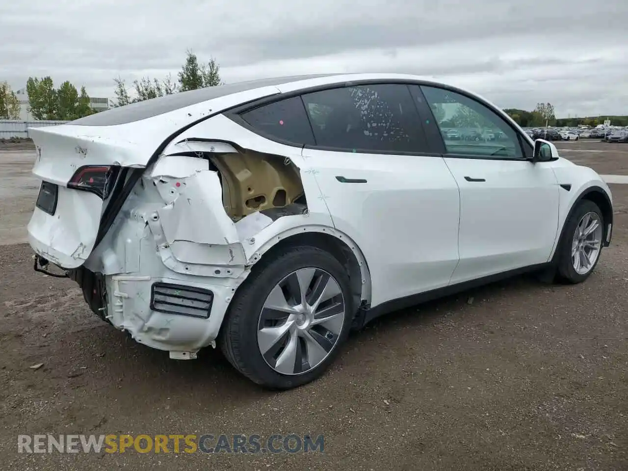 3 Photograph of a damaged car LRWYGDFD5PC901807 TESLA MODEL Y 2023