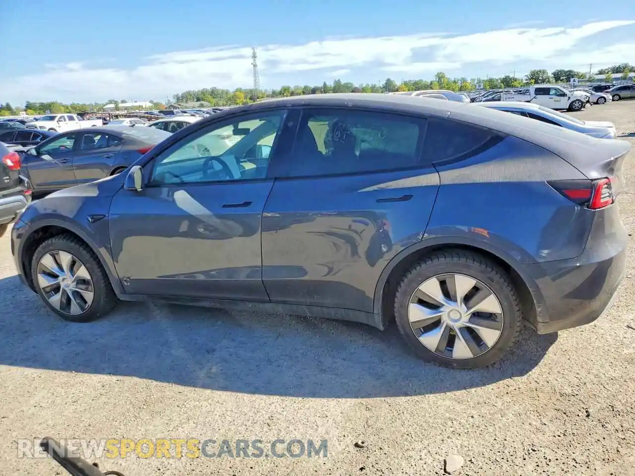 2 Фотография поврежденного автомобиля LRWYGDFD7PC164187 TESLA MODEL Y 2023