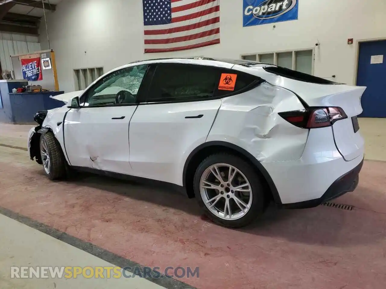 2 Photograph of a damaged car LRWYGDFD9PC967633 TESLA MODEL Y 2023