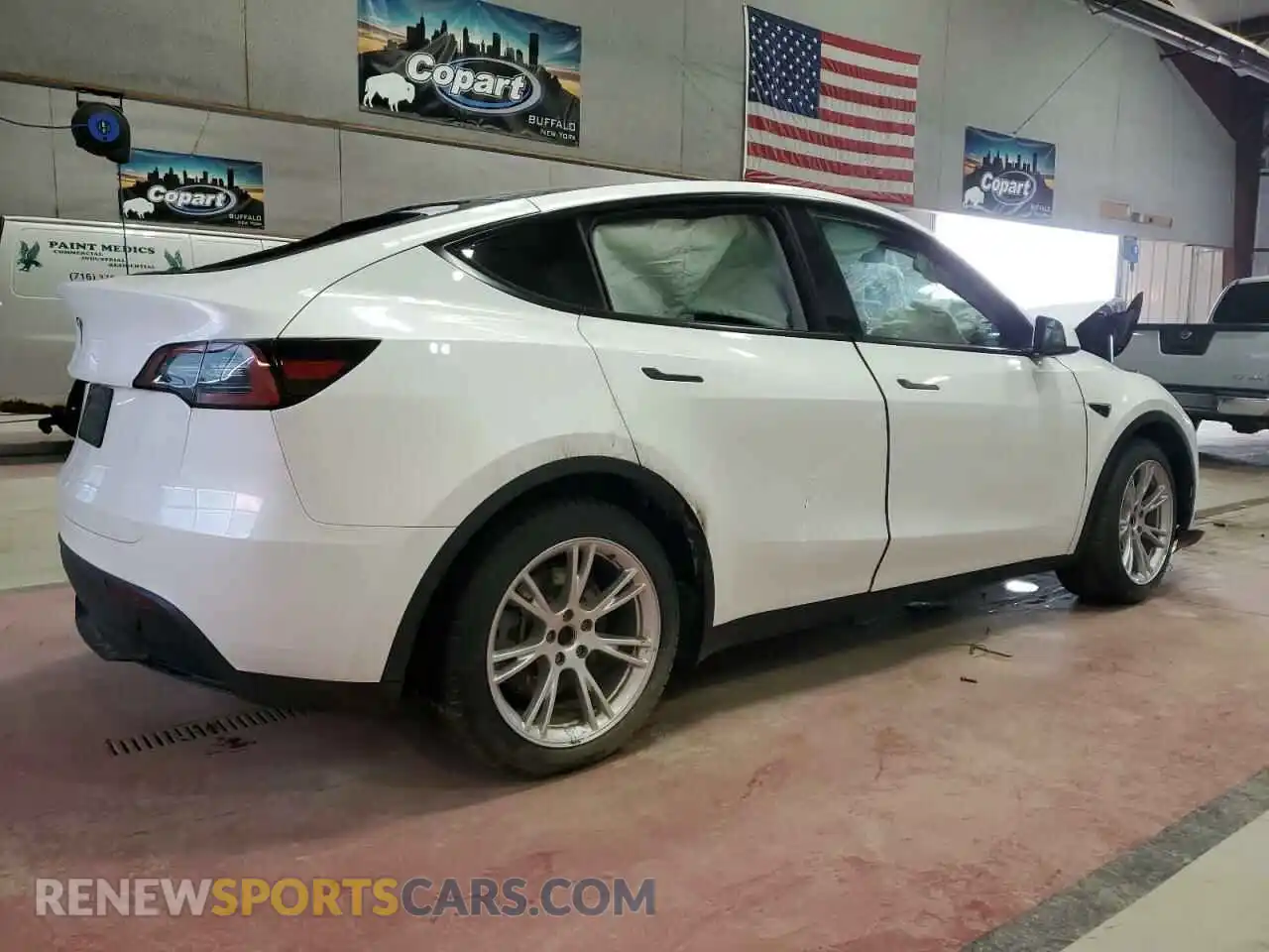 3 Photograph of a damaged car LRWYGDFD9PC967633 TESLA MODEL Y 2023