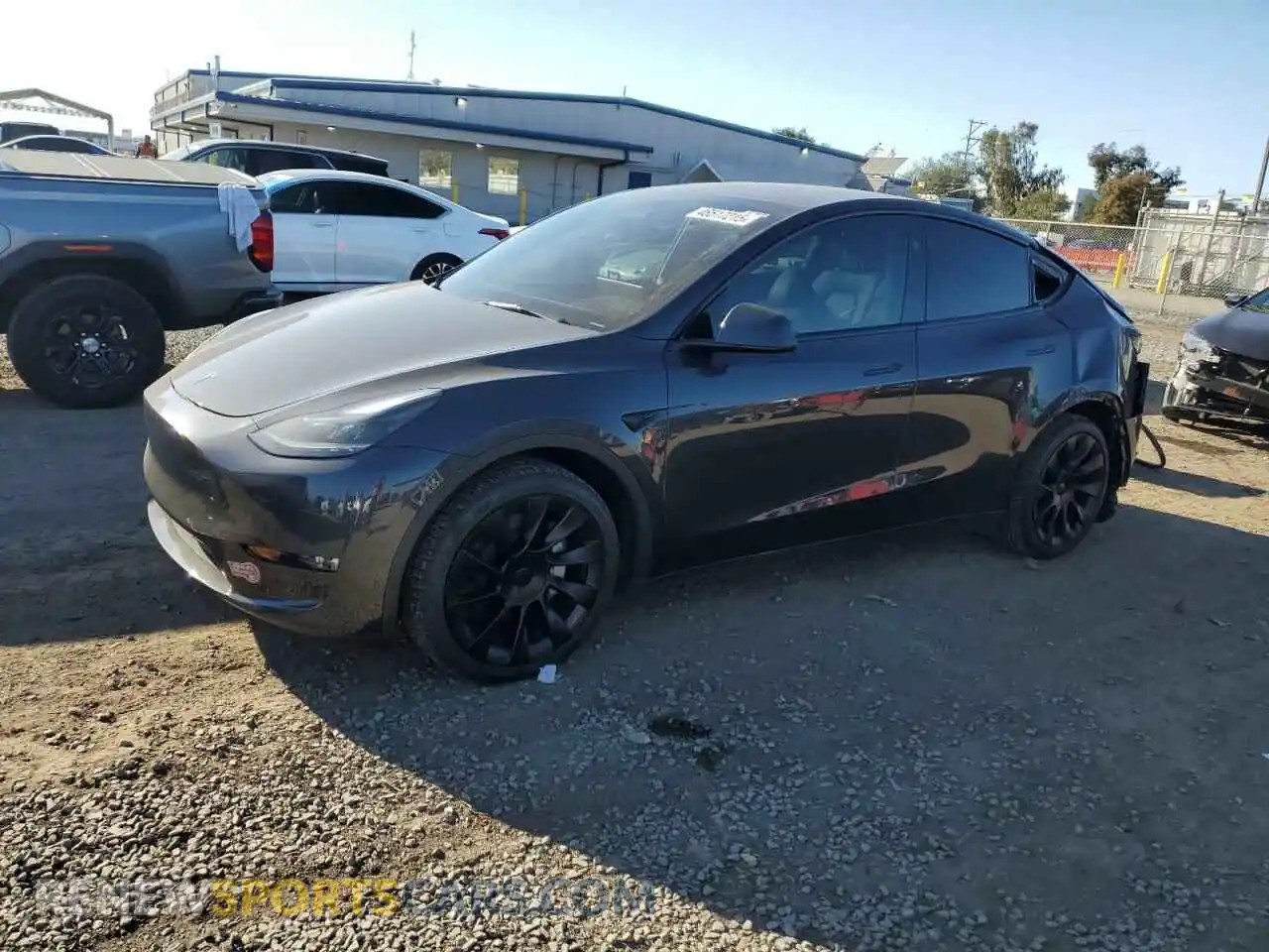 1 Photograph of a damaged car 7SAYGAEE0RF023501 TESLA MODEL Y 2024