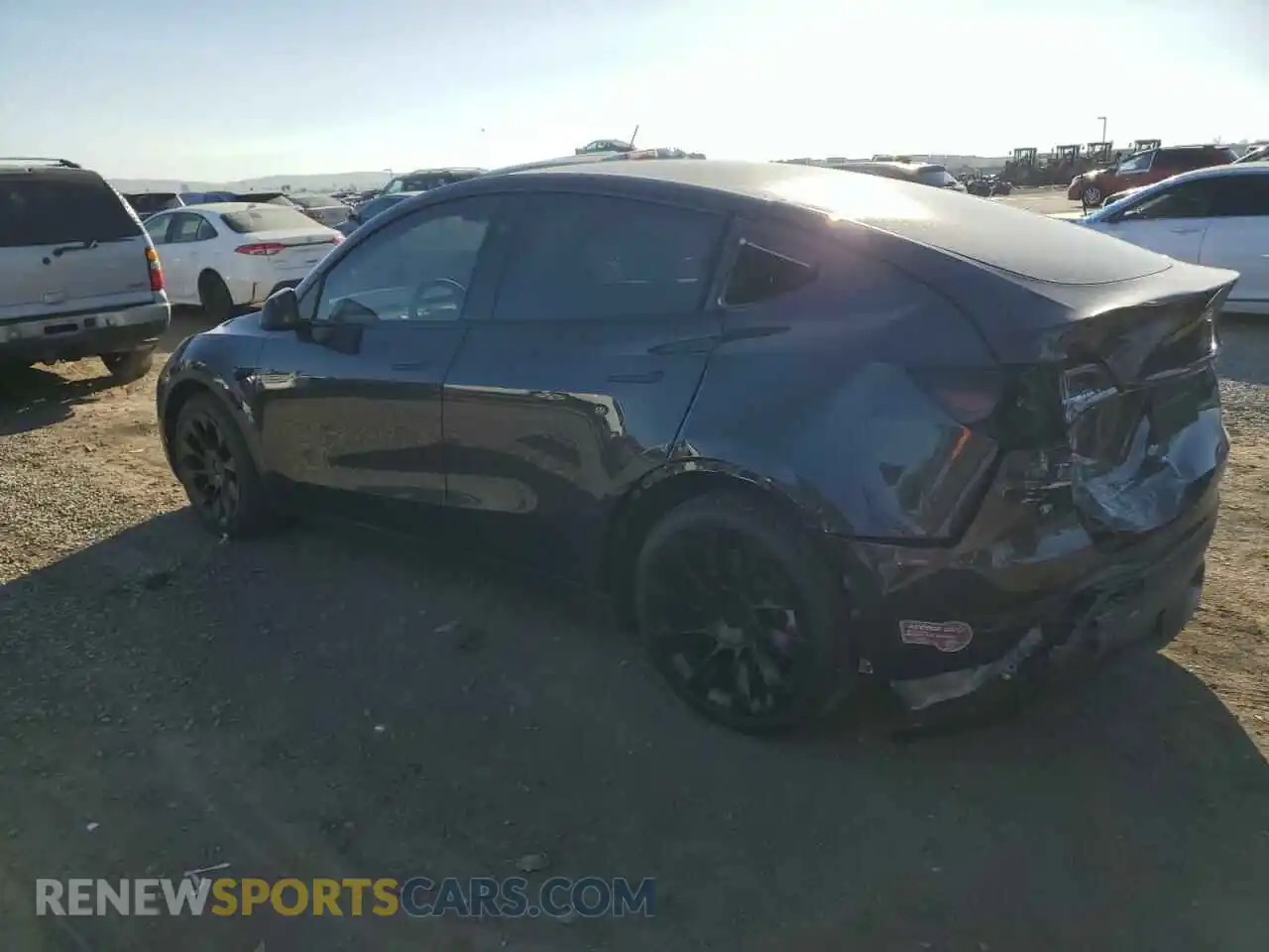 2 Photograph of a damaged car 7SAYGAEE0RF023501 TESLA MODEL Y 2024
