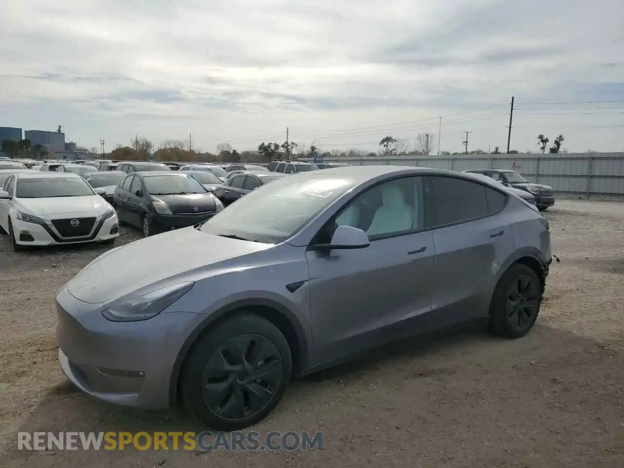 1 Фотография поврежденного автомобиля 7SAYGAEE0RF168523 TESLA MODEL Y 2024