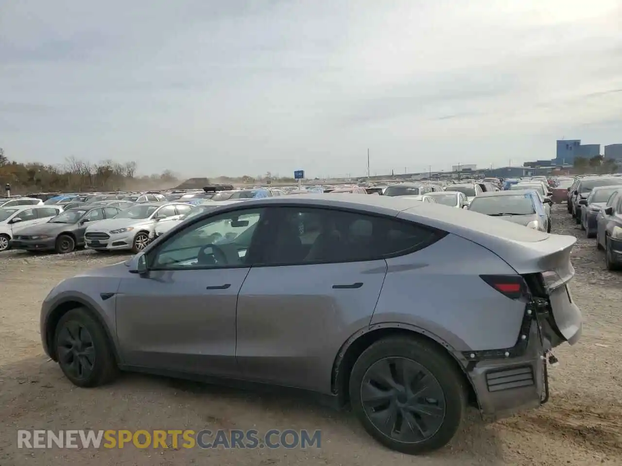 2 Фотография поврежденного автомобиля 7SAYGAEE0RF168523 TESLA MODEL Y 2024