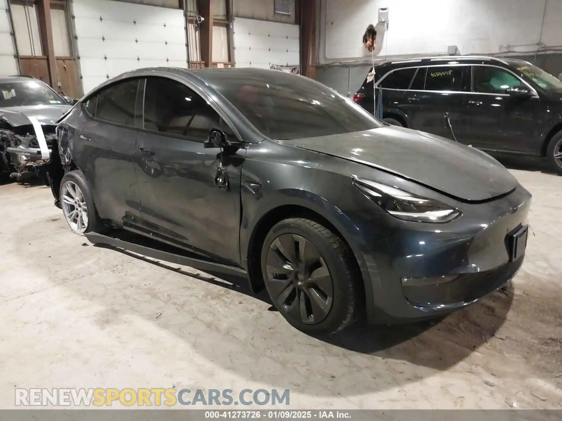 1 Photograph of a damaged car 7SAYGAEE1RF037181 TESLA MODEL Y 2024