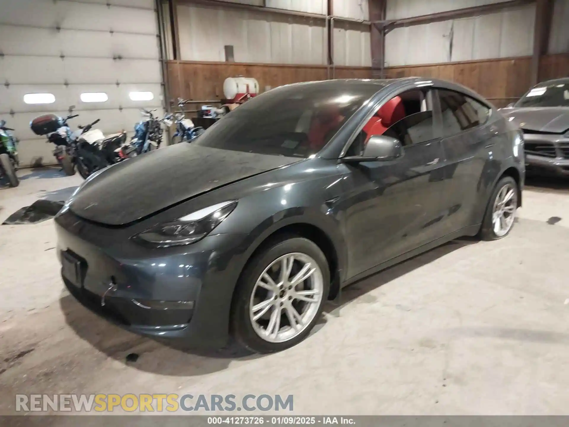 2 Photograph of a damaged car 7SAYGAEE1RF037181 TESLA MODEL Y 2024