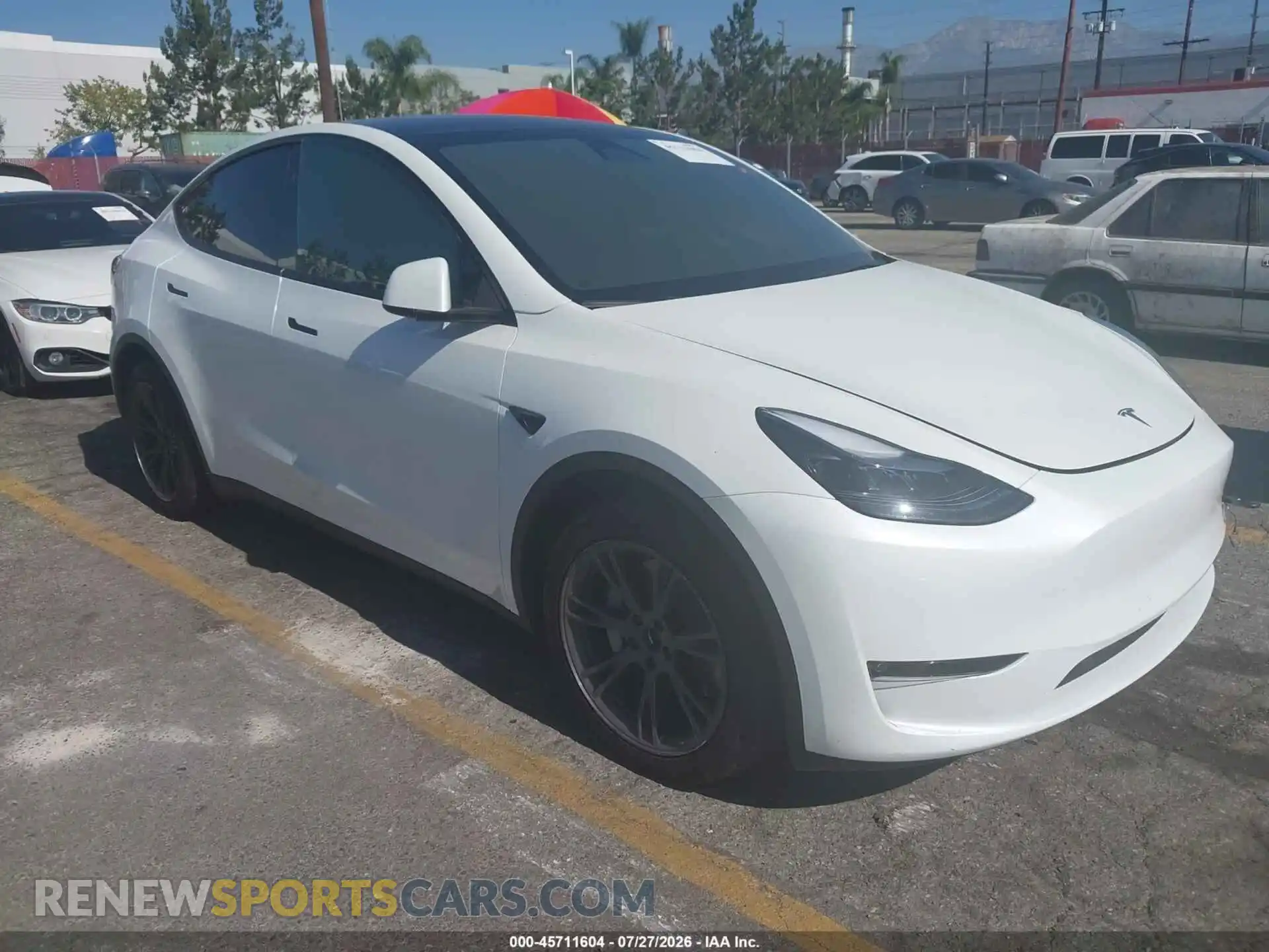 1 fotografías del automóvil dañado 7SAYGAEE1RF169051 TESLA MODEL Y 2024