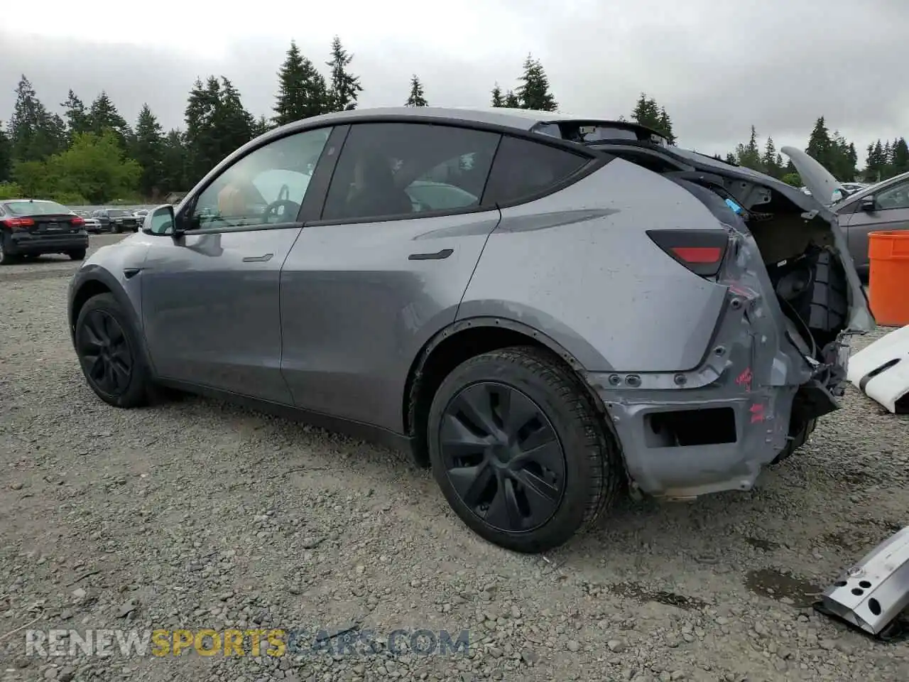 2 Photograph of a damaged car 7SAYGAEE1RF179143 TESLA MODEL Y 2024