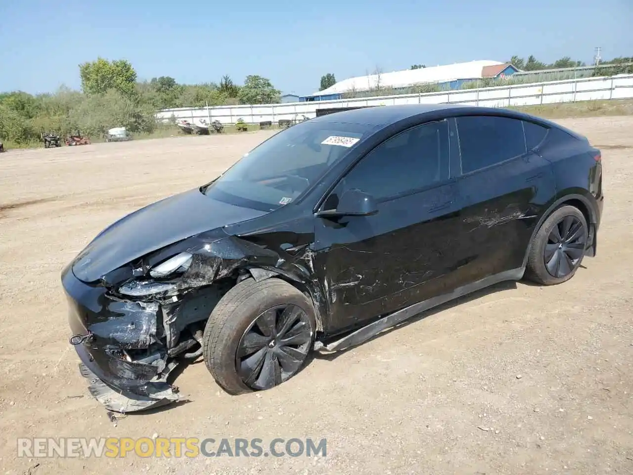 1 Photograph of a damaged car 7SAYGAEE1RF185847 TESLA MODEL Y 2024