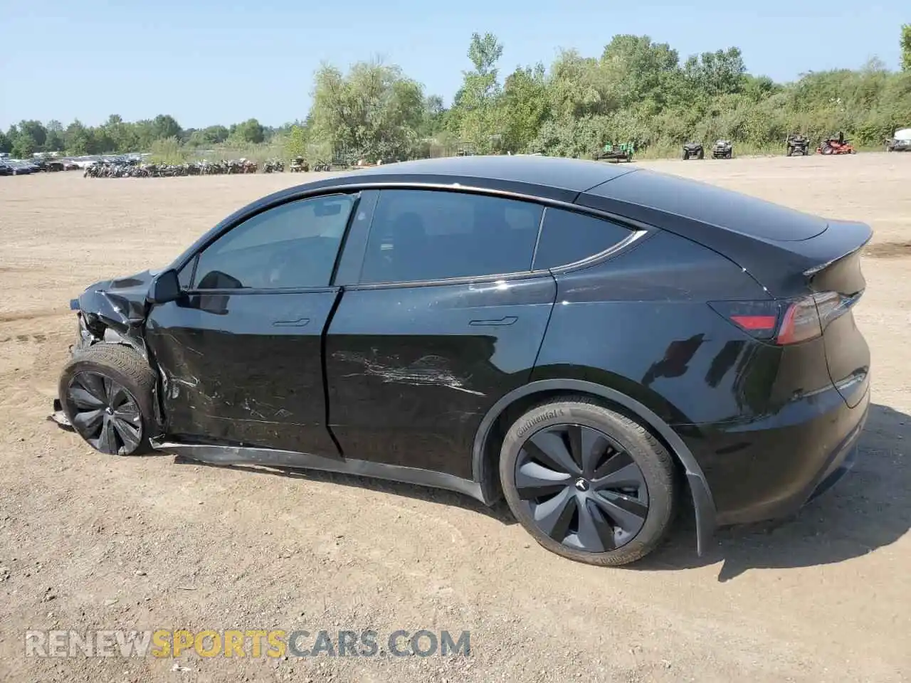 2 Photograph of a damaged car 7SAYGAEE1RF185847 TESLA MODEL Y 2024